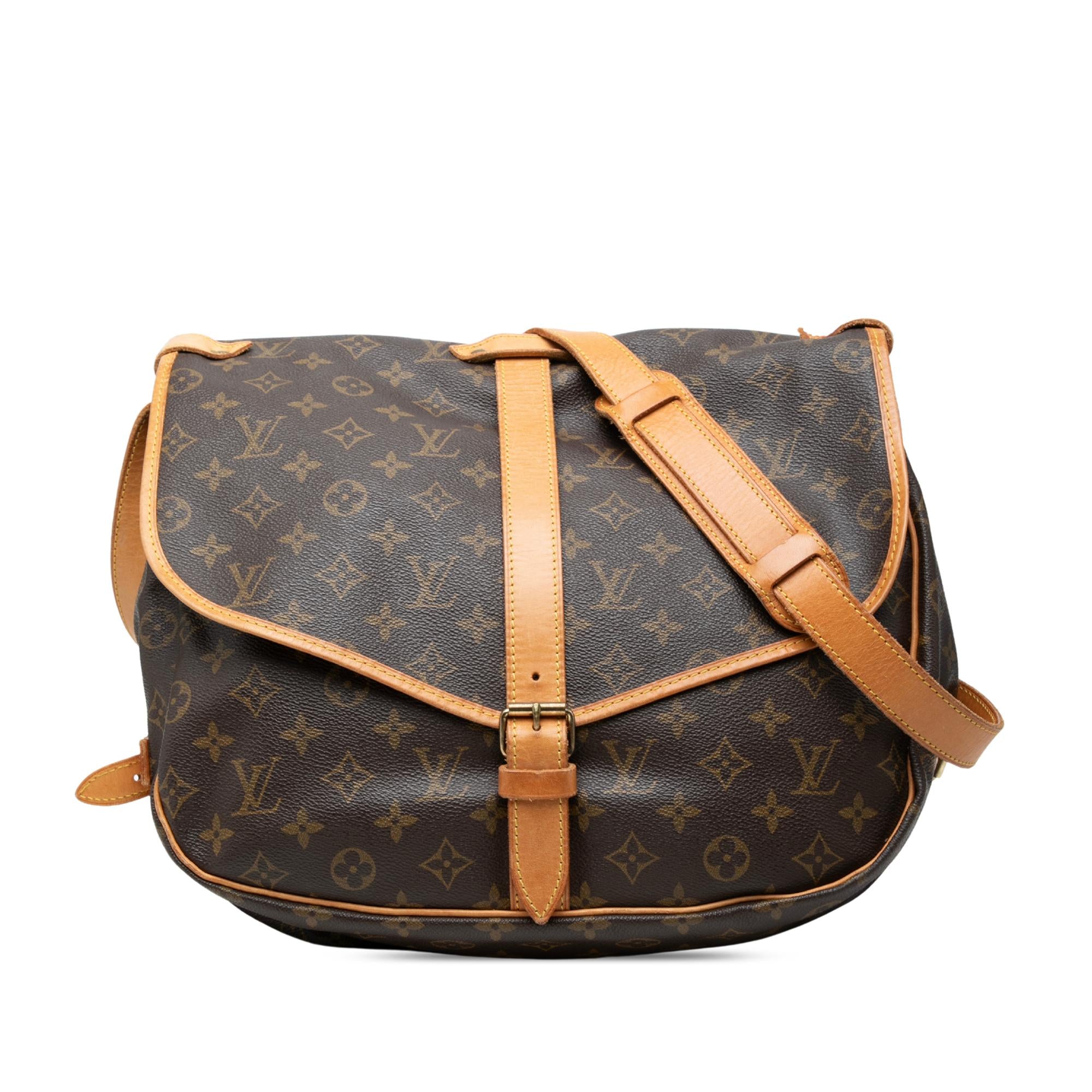 Louis Vuitton Monogram Saumur 35