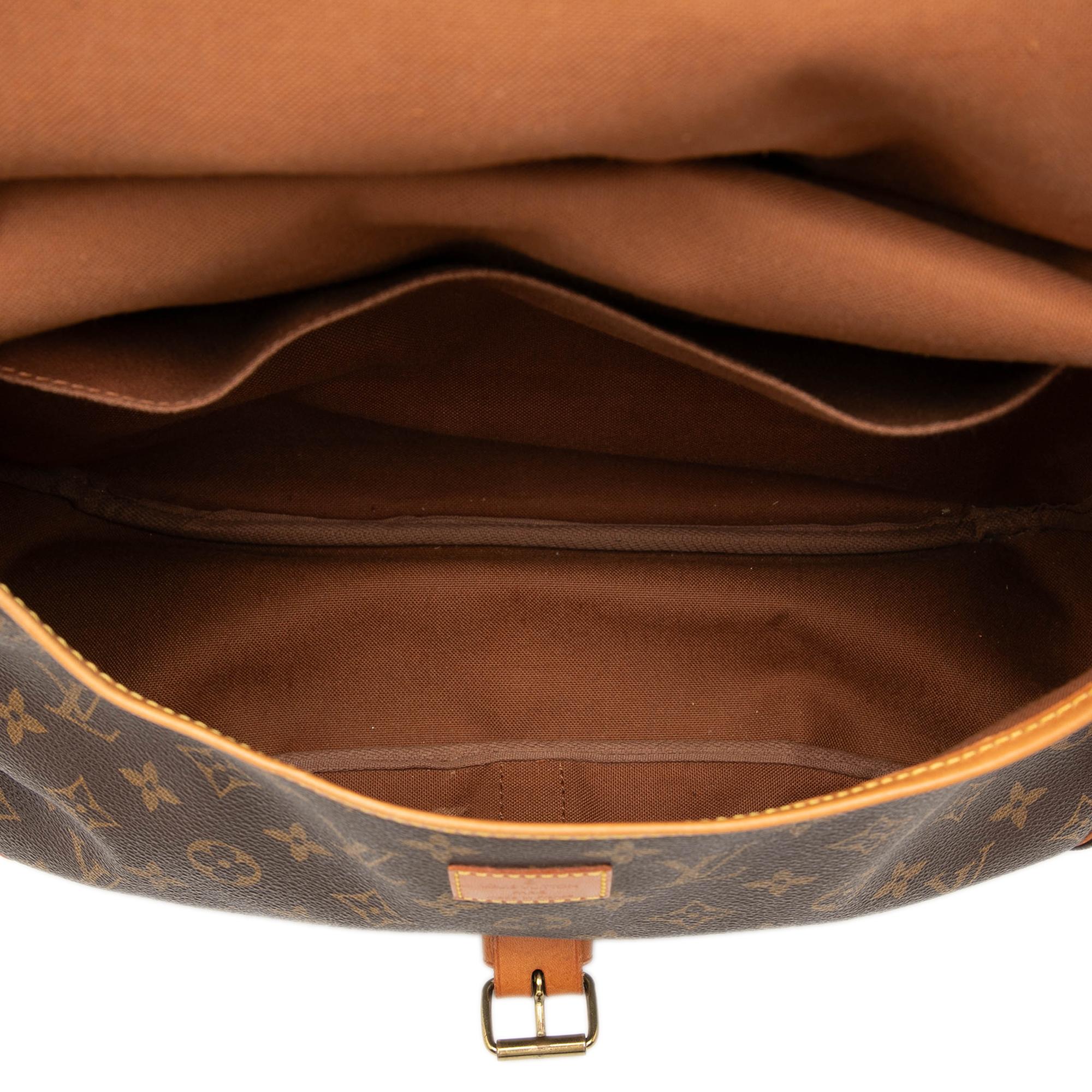 Louis Vuitton Monogram Saumur 35