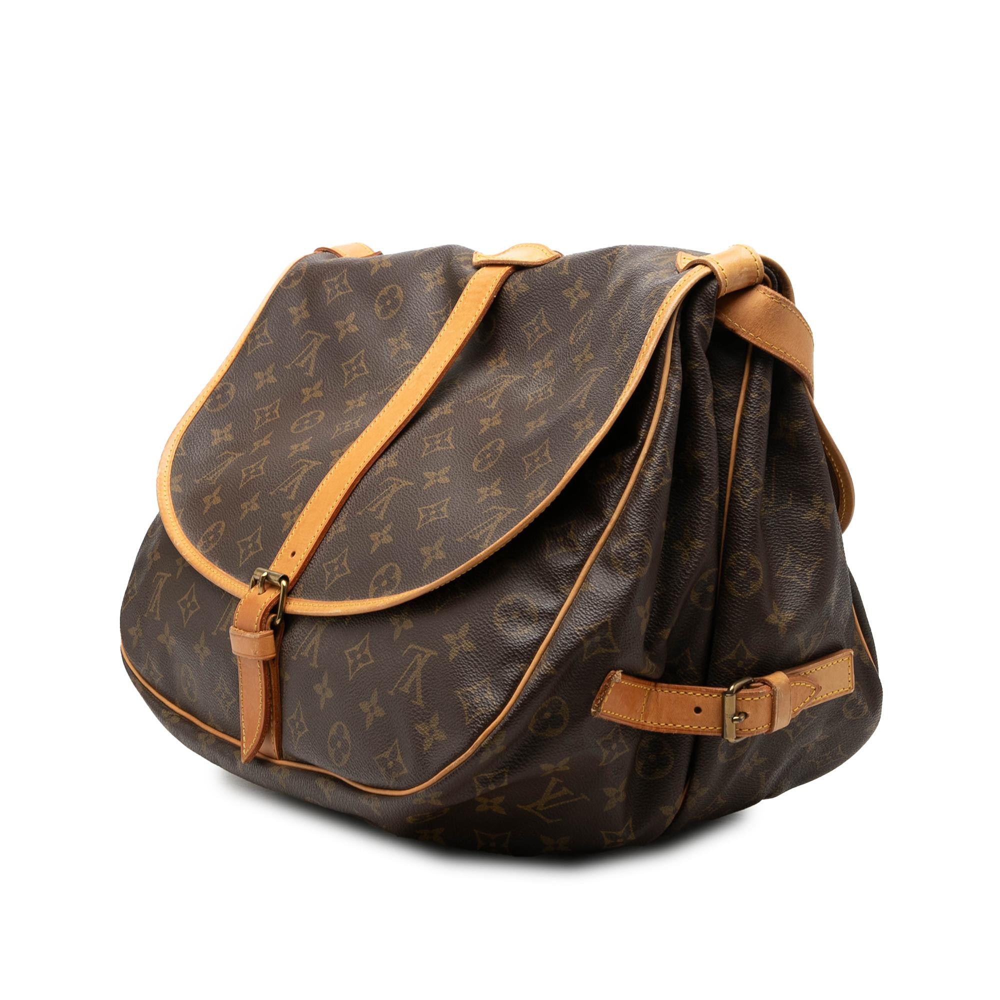 Louis Vuitton Monogram Saumur 35
