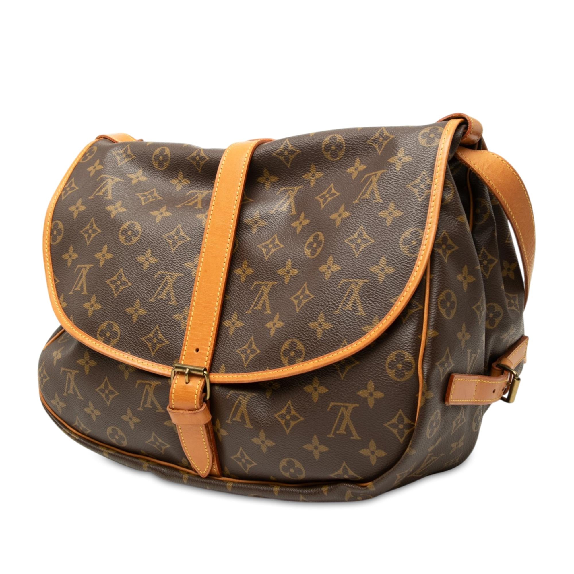 Louis Vuitton Monogram Saumur 35