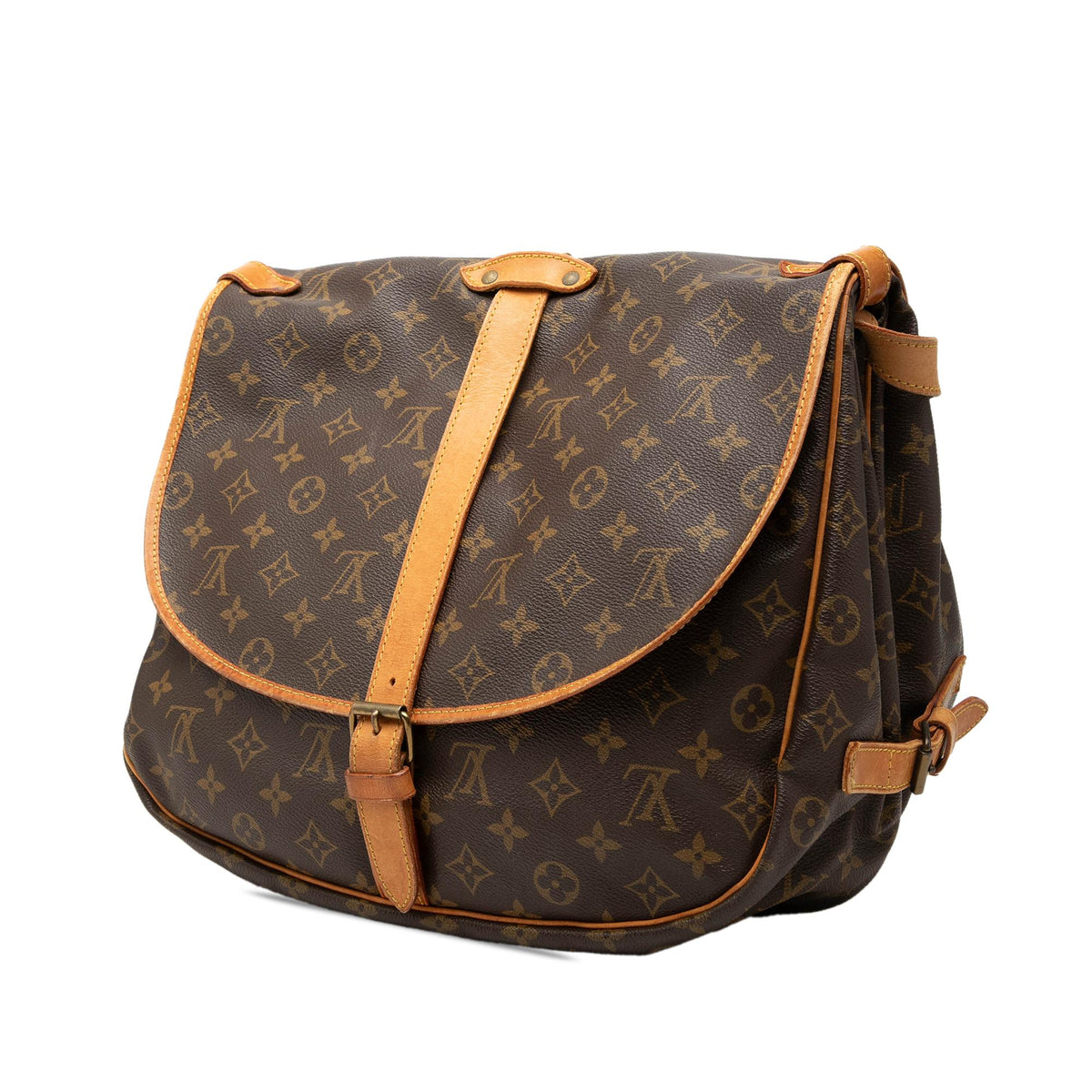 Louis Vuitton Monogram Saumur 35