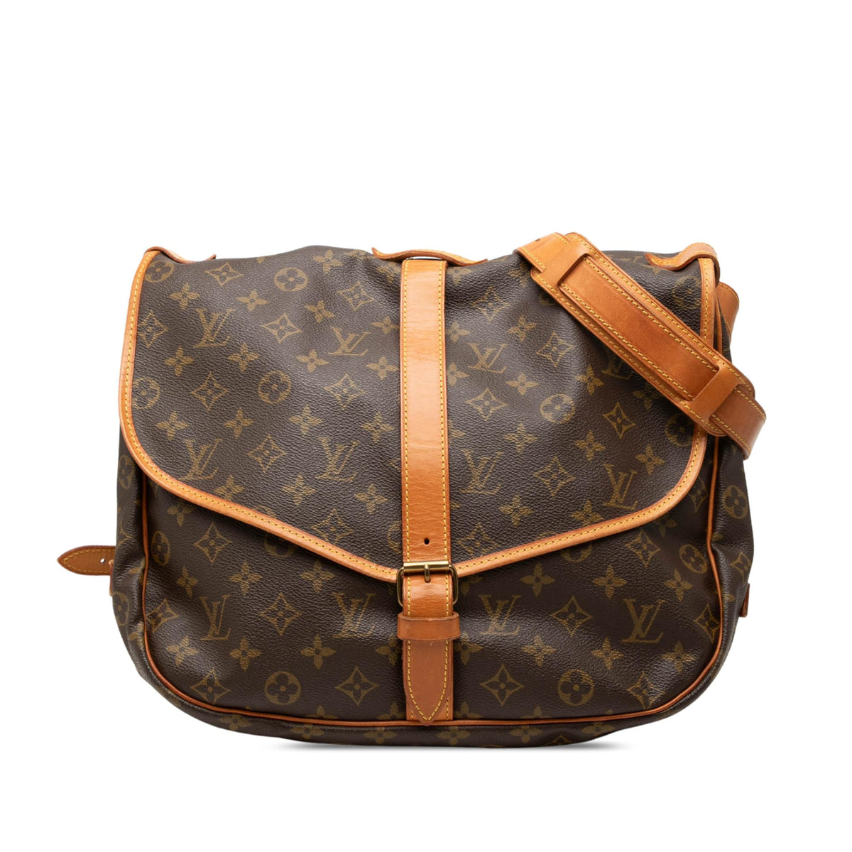 Louis Vuitton Monogram Saumur 35