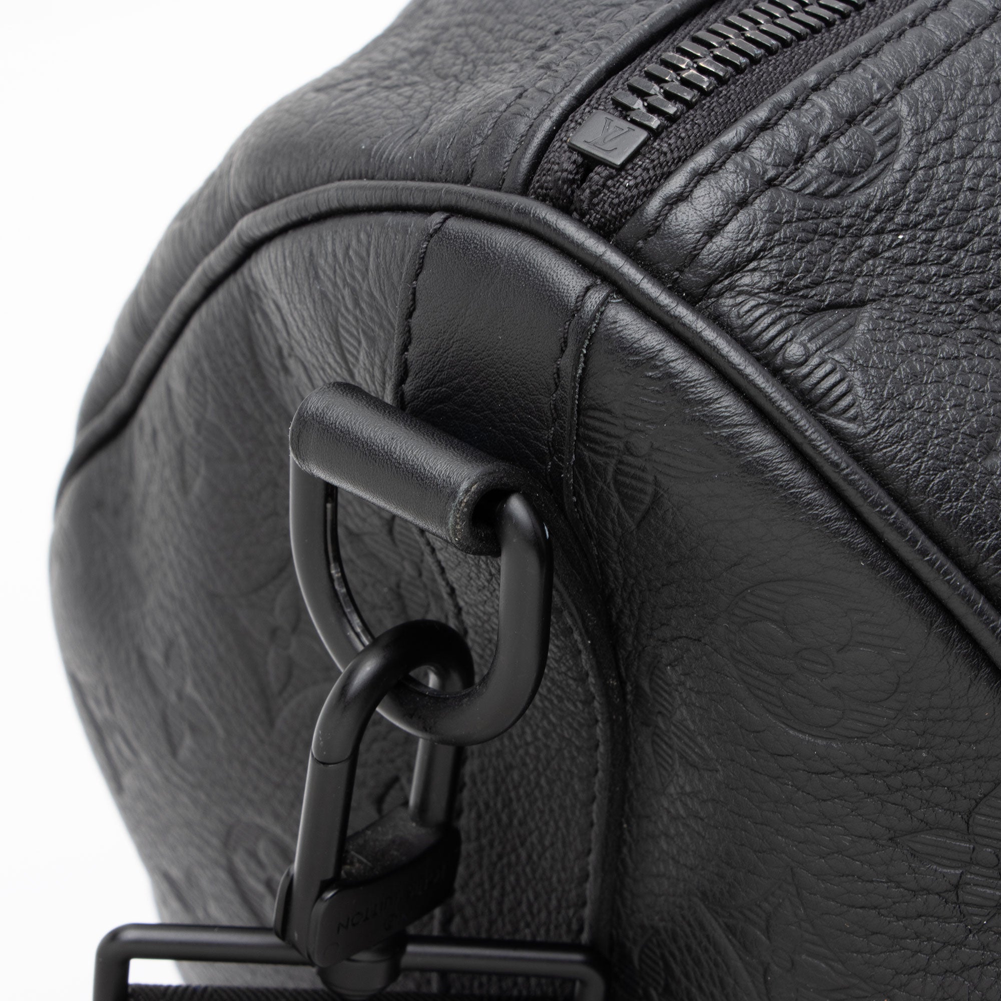 Louis Vuitton Monogram Shadow Keepall Bandouliere 50 Duffle