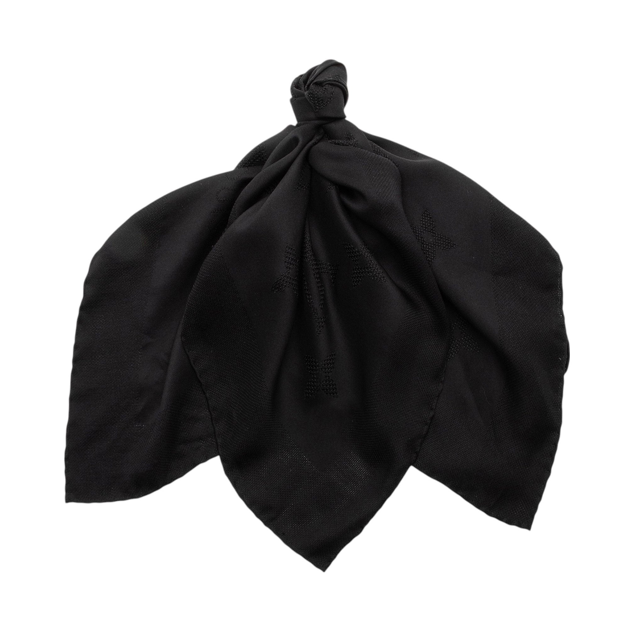 Louis Vuitton Silk Monogram 65cm Scarf