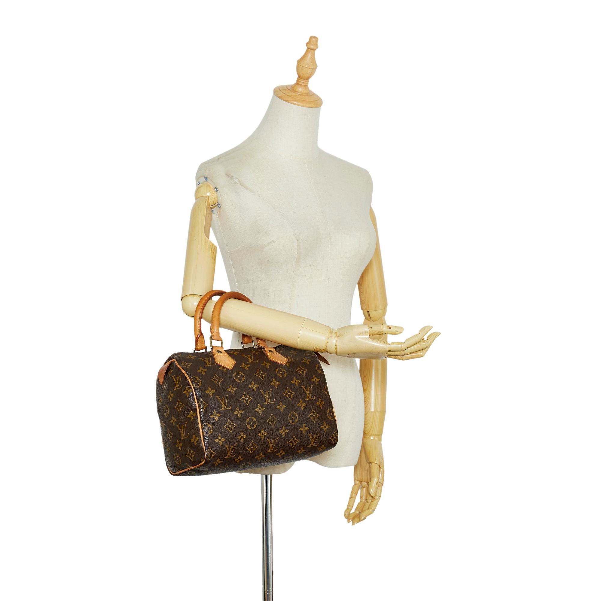 Louis Vuitton Monogram Speedy 25 (SHG-dobUYI)