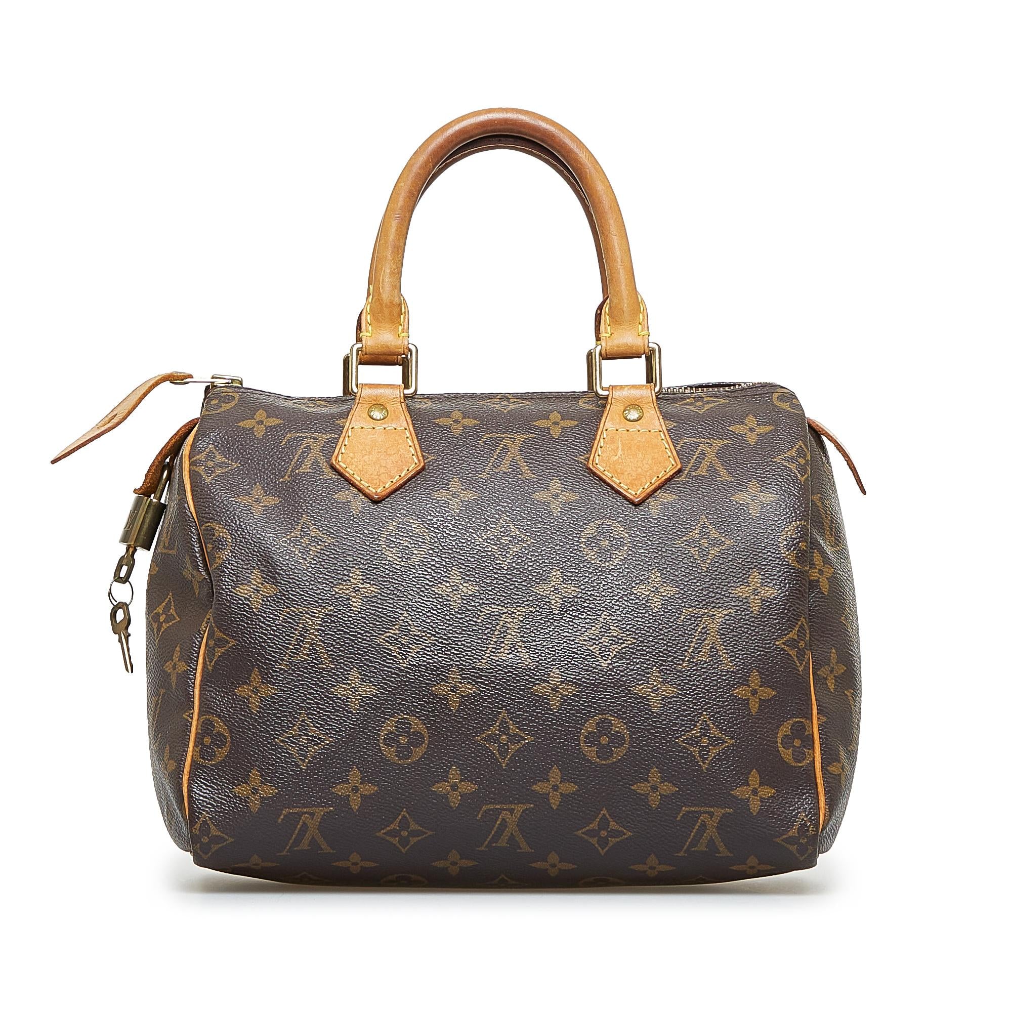 Louis Vuitton Monogram Speedy 25 (SHG-rUn5Vs)