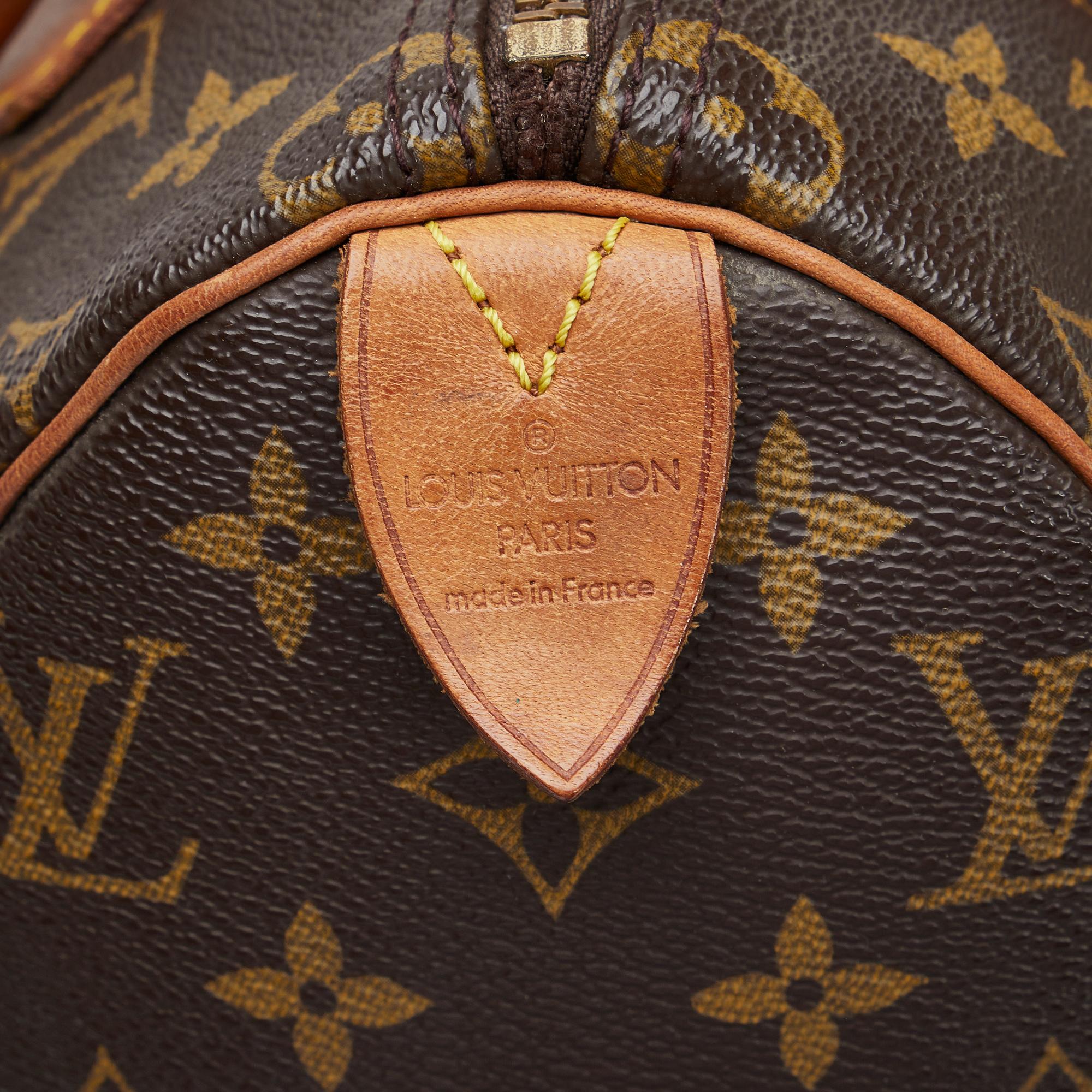 Louis Vuitton Monogram Speedy 25 (SHG-GBu8d6)