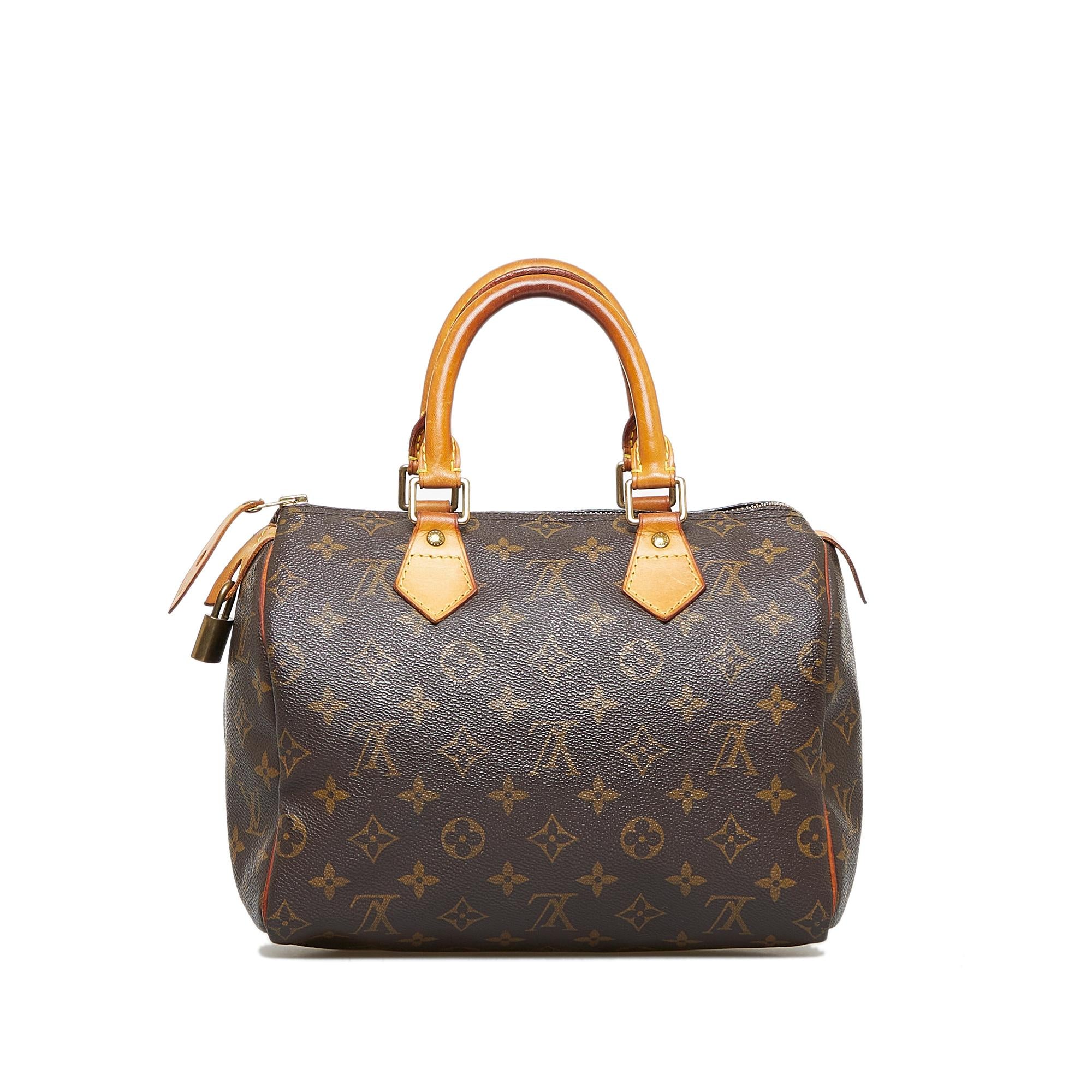 Louis Vuitton Monogram Speedy 25 (SHG-BavqK6)