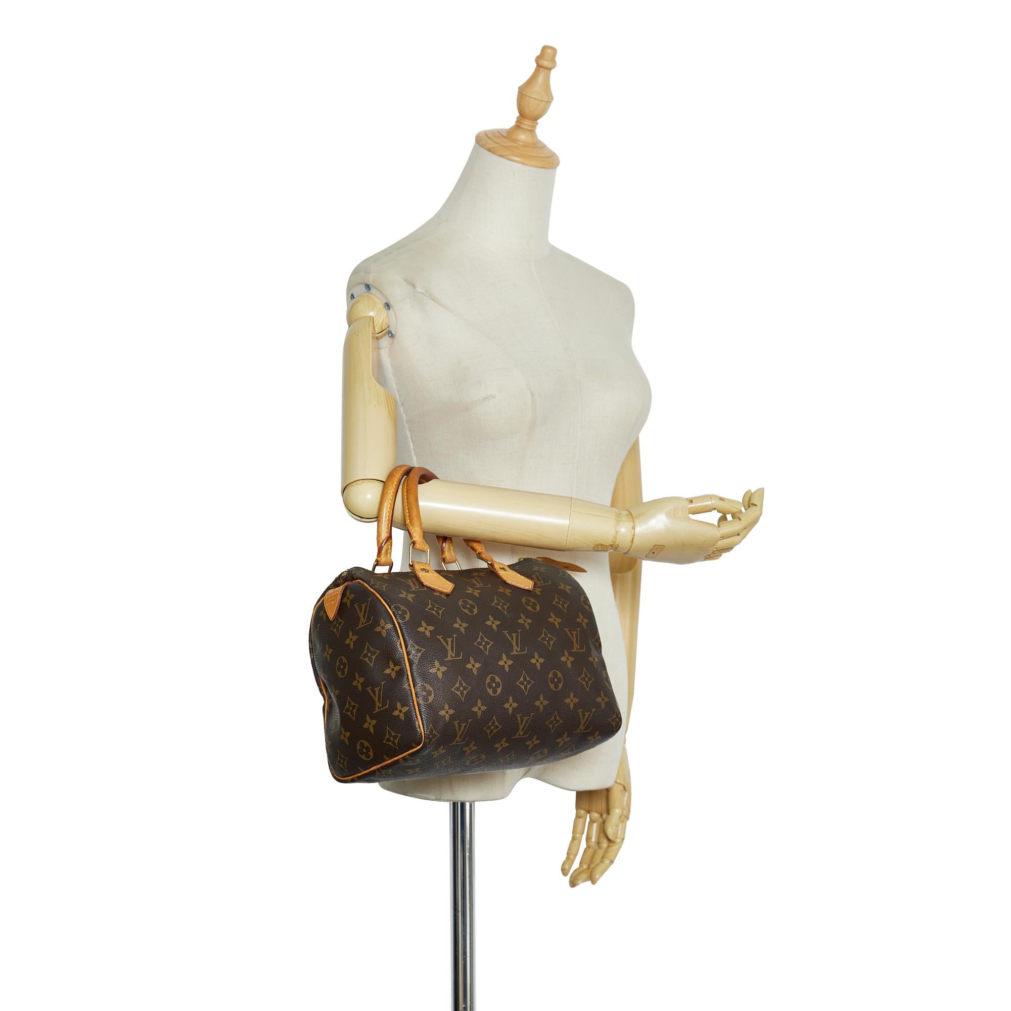 Louis Vuitton Monogram Speedy 25 (SHG-tkWXKS)