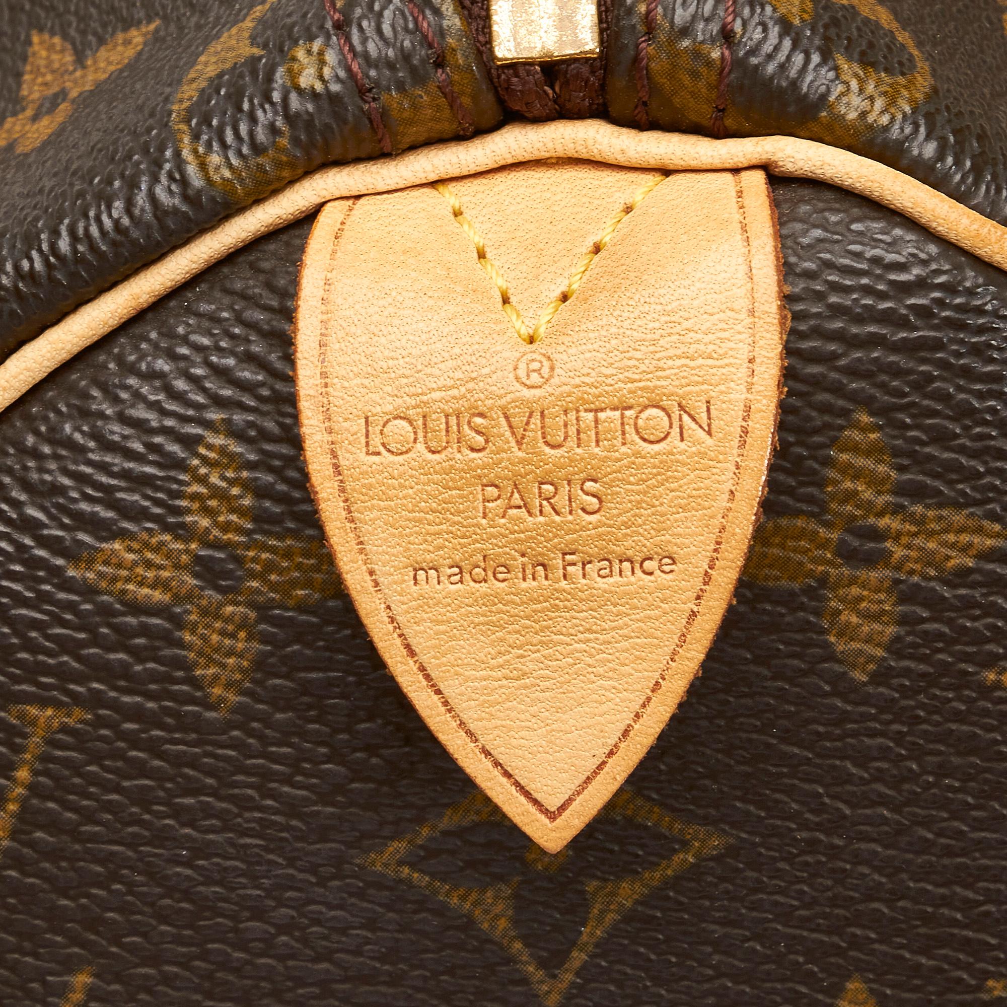 Louis Vuitton Monogram Speedy 25 (SHG-LI9oi4)