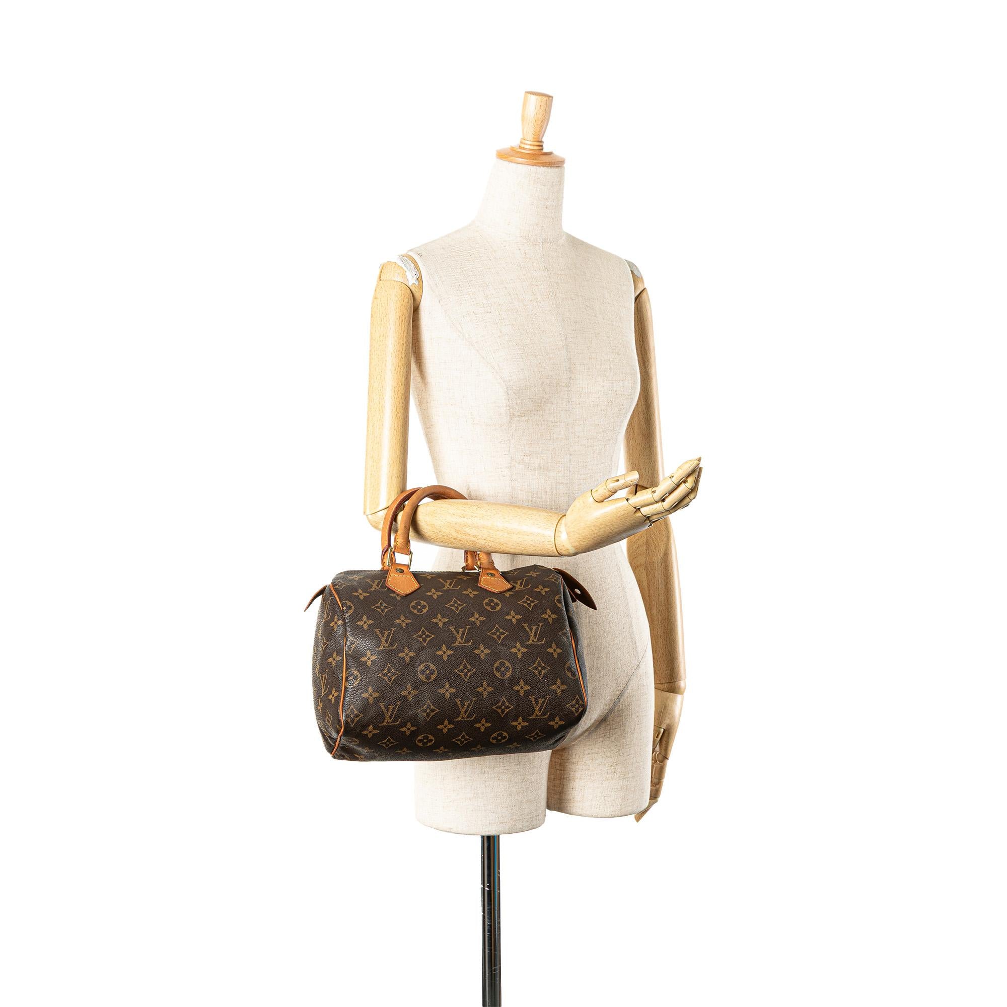 Louis Vuitton Monogram Speedy 25