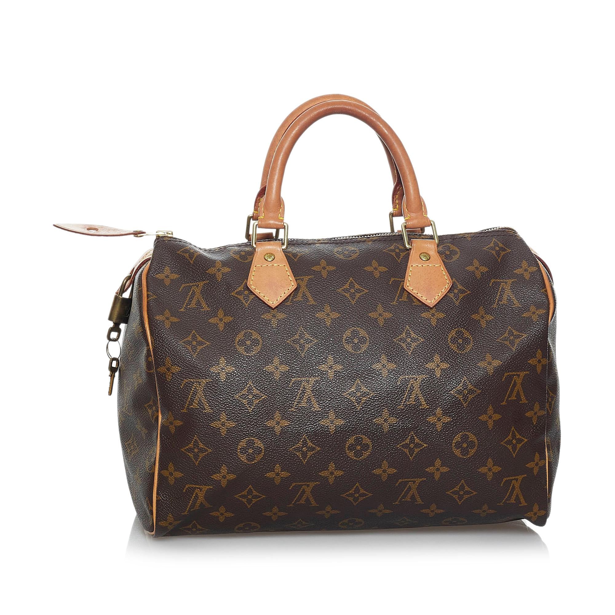 Louis Vuitton Monogram Speedy 30 (SHG-36750)