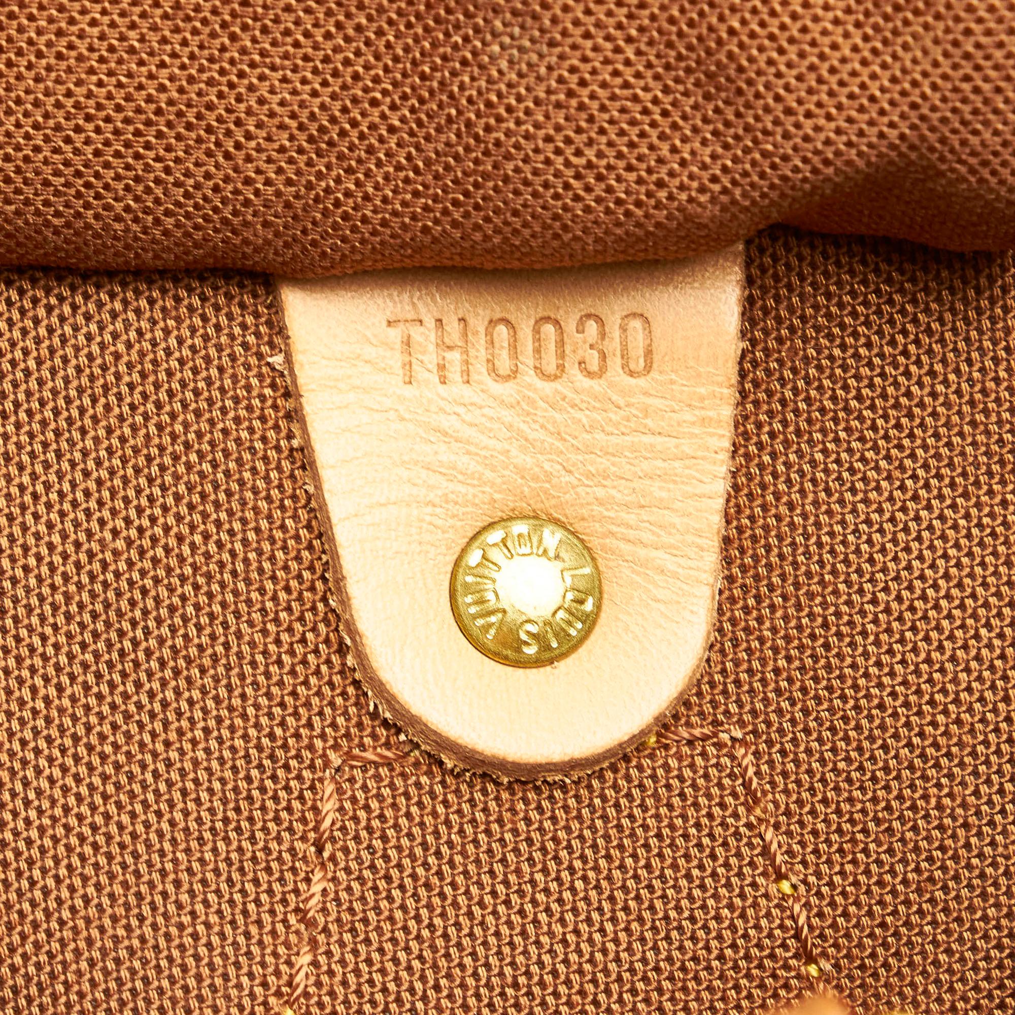 Louis Vuitton Monogram Speedy 30 (SHG-36750)