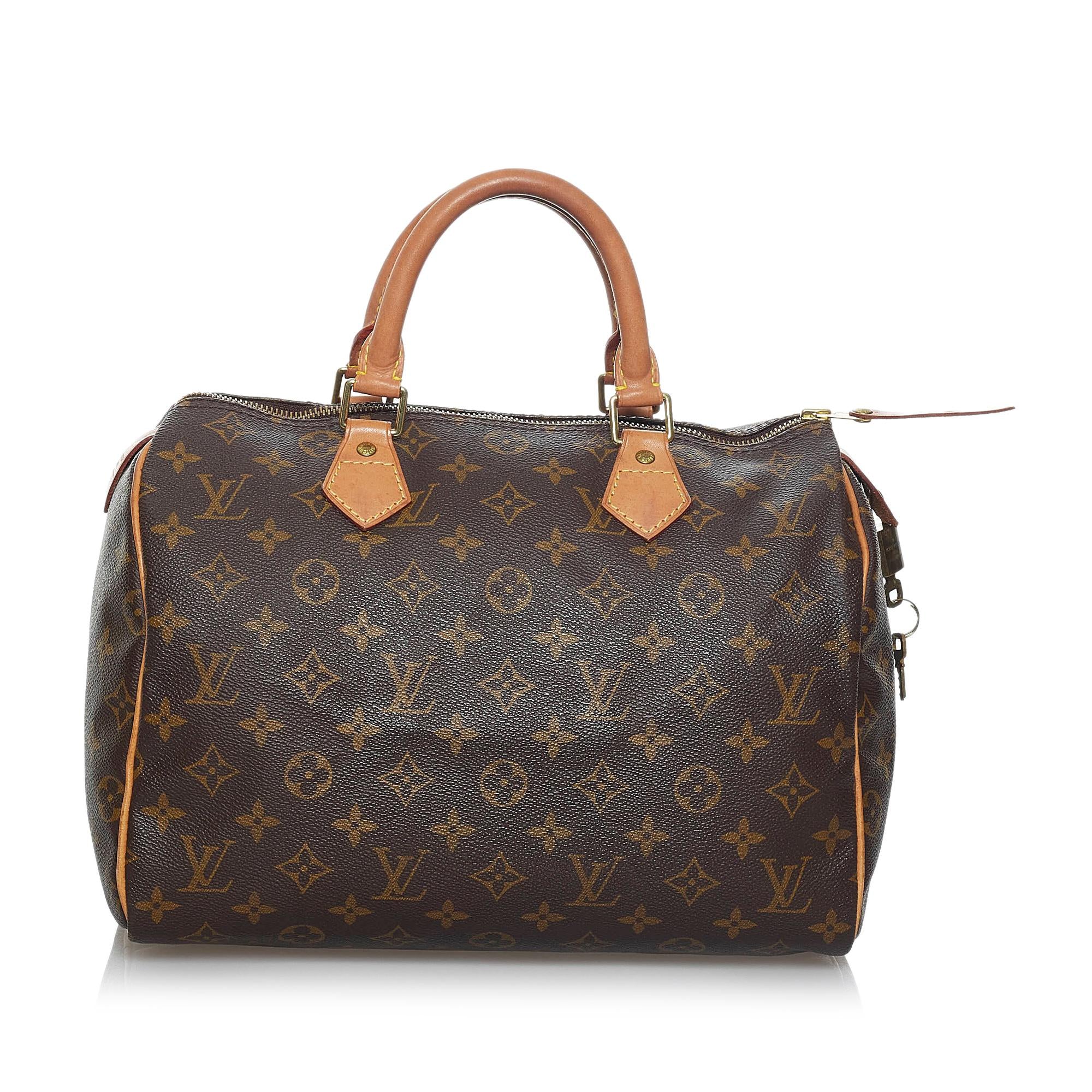 Louis Vuitton Monogram Speedy 30 (SHG-36750)