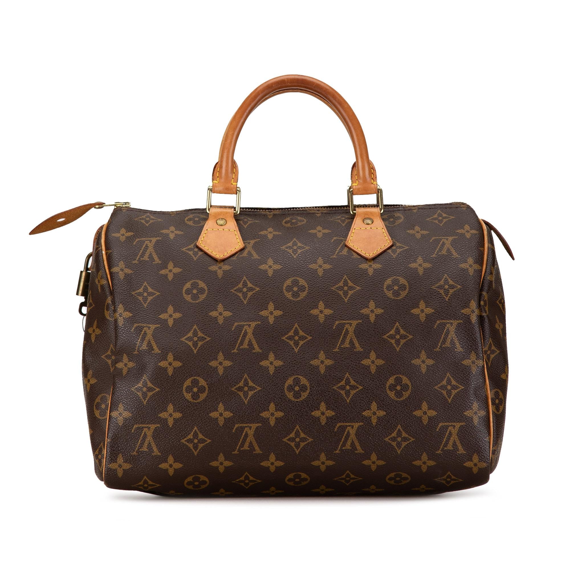 Louis Vuitton Monogram Speedy 30 (SHG-Lu6SSP)