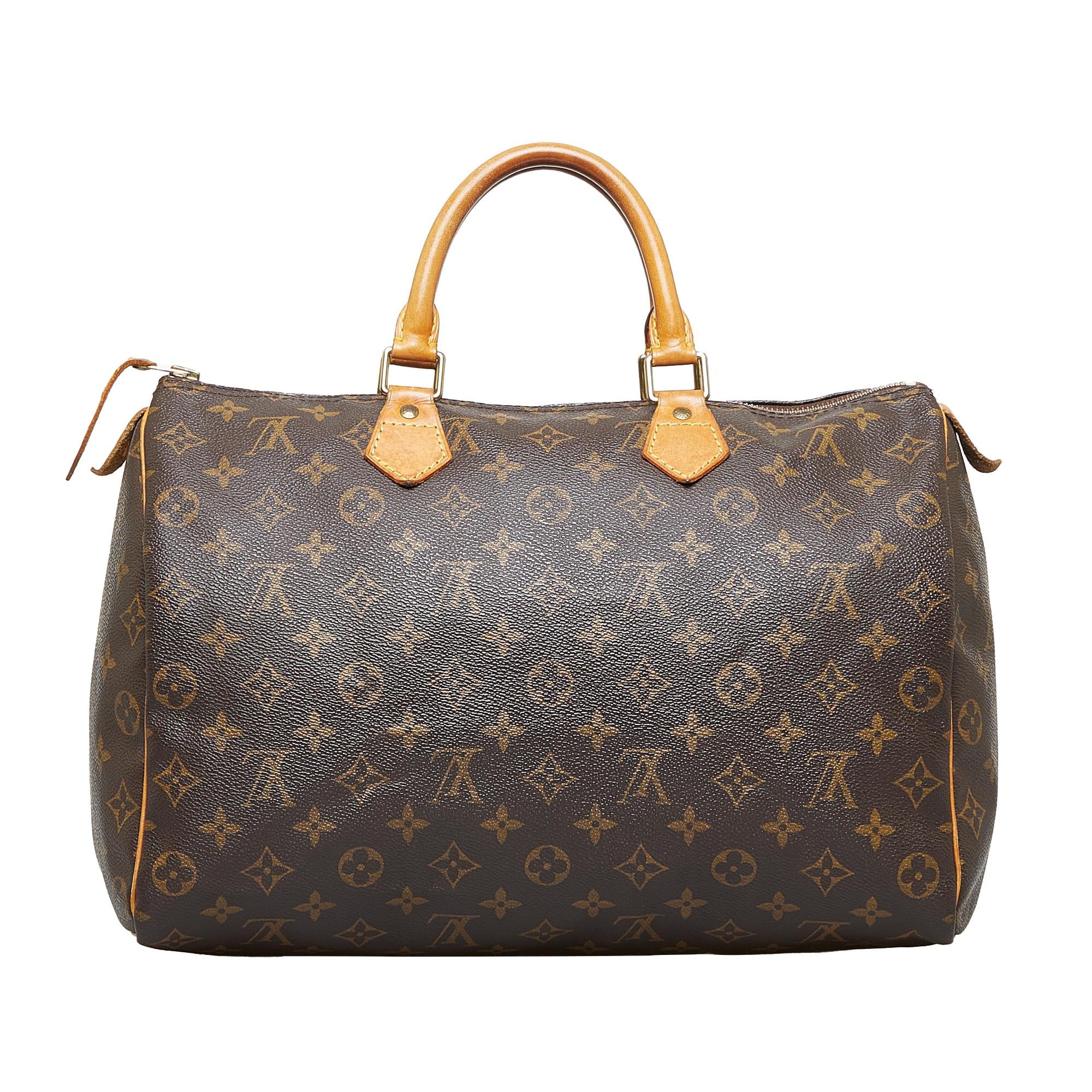 Louis Vuitton Monogram Speedy 35 (SHG-rw57d5)