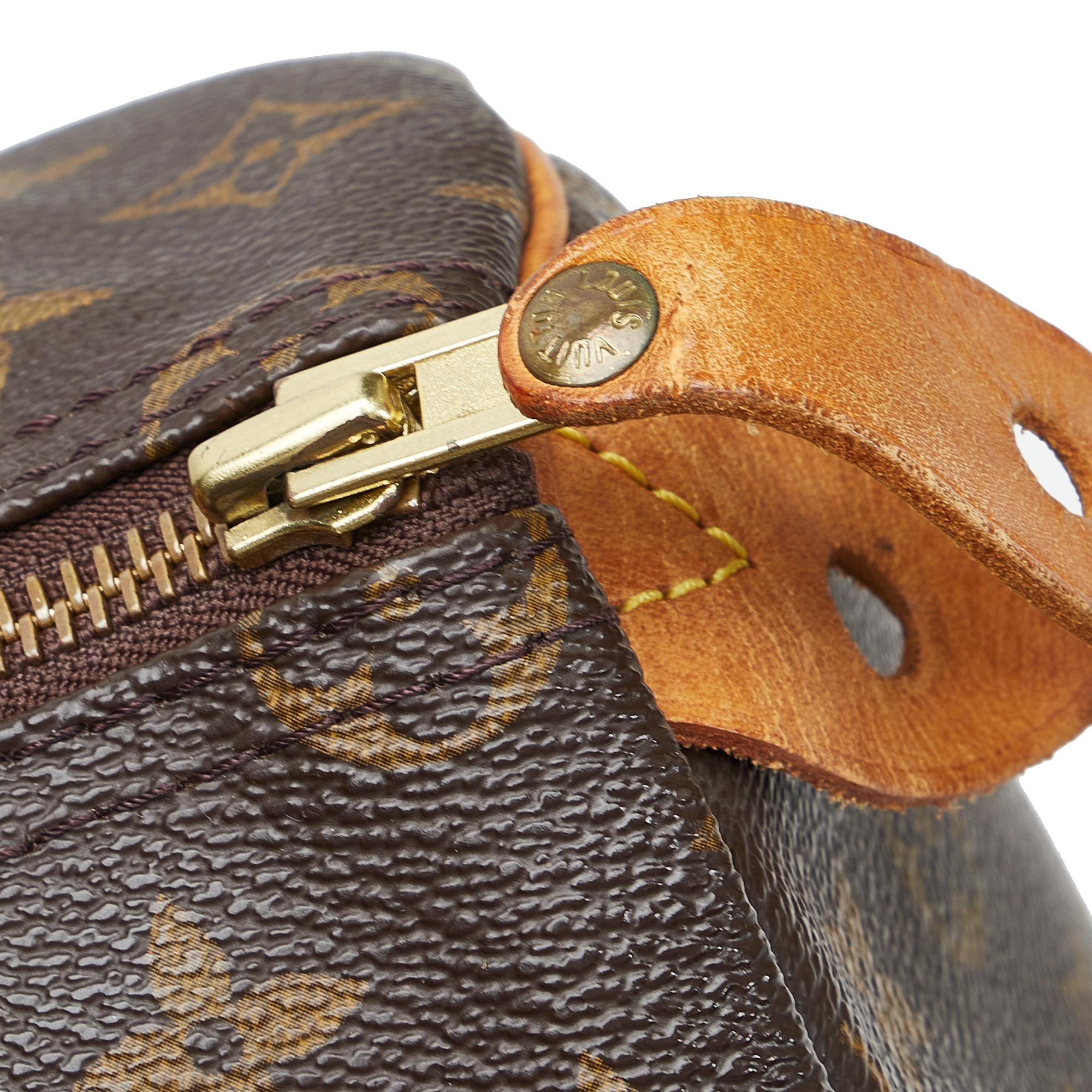 Louis Vuitton Monogram Speedy 35 (SHG-rw57d5)