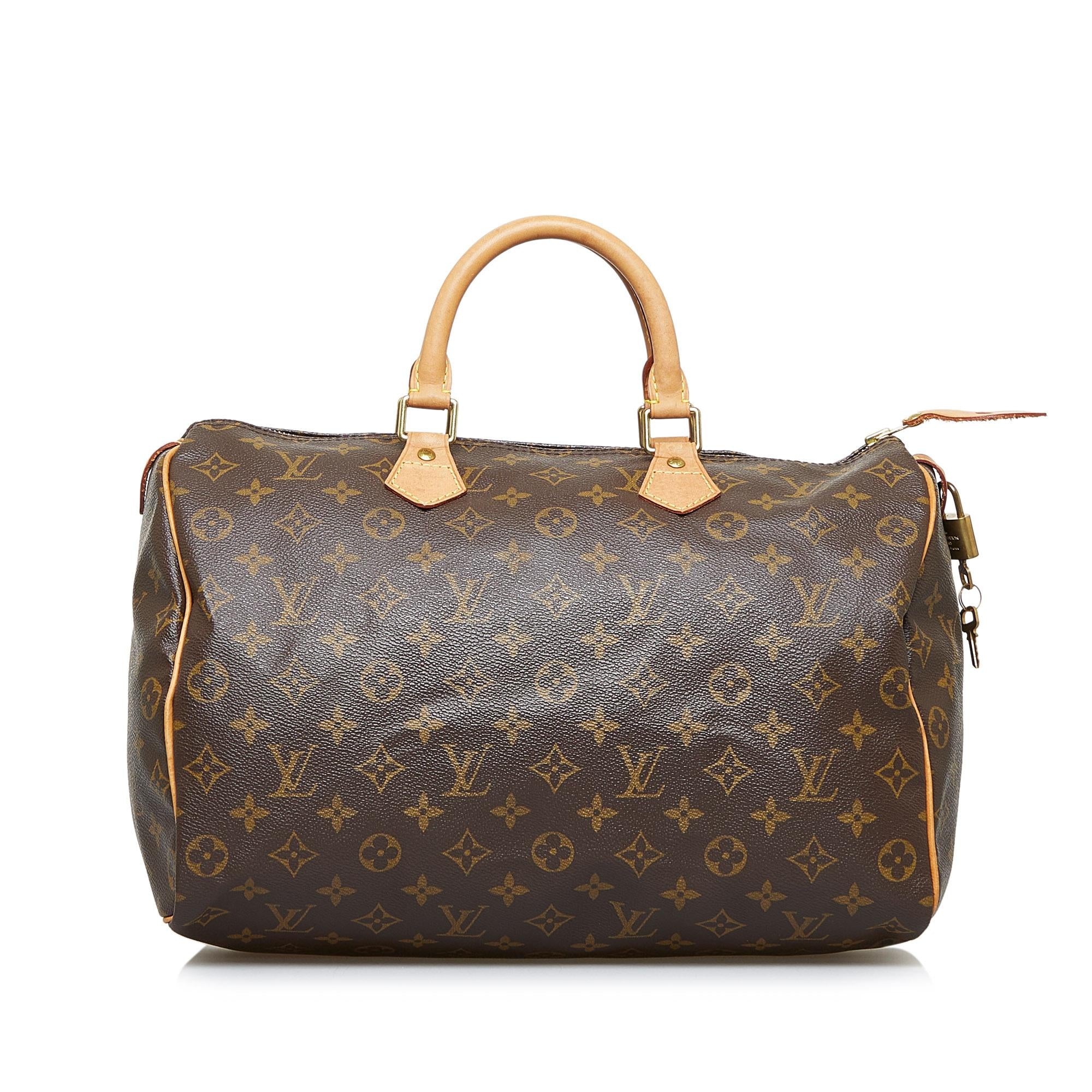 Louis Vuitton Monogram Speedy 35 (SHG-kTtGIW)
