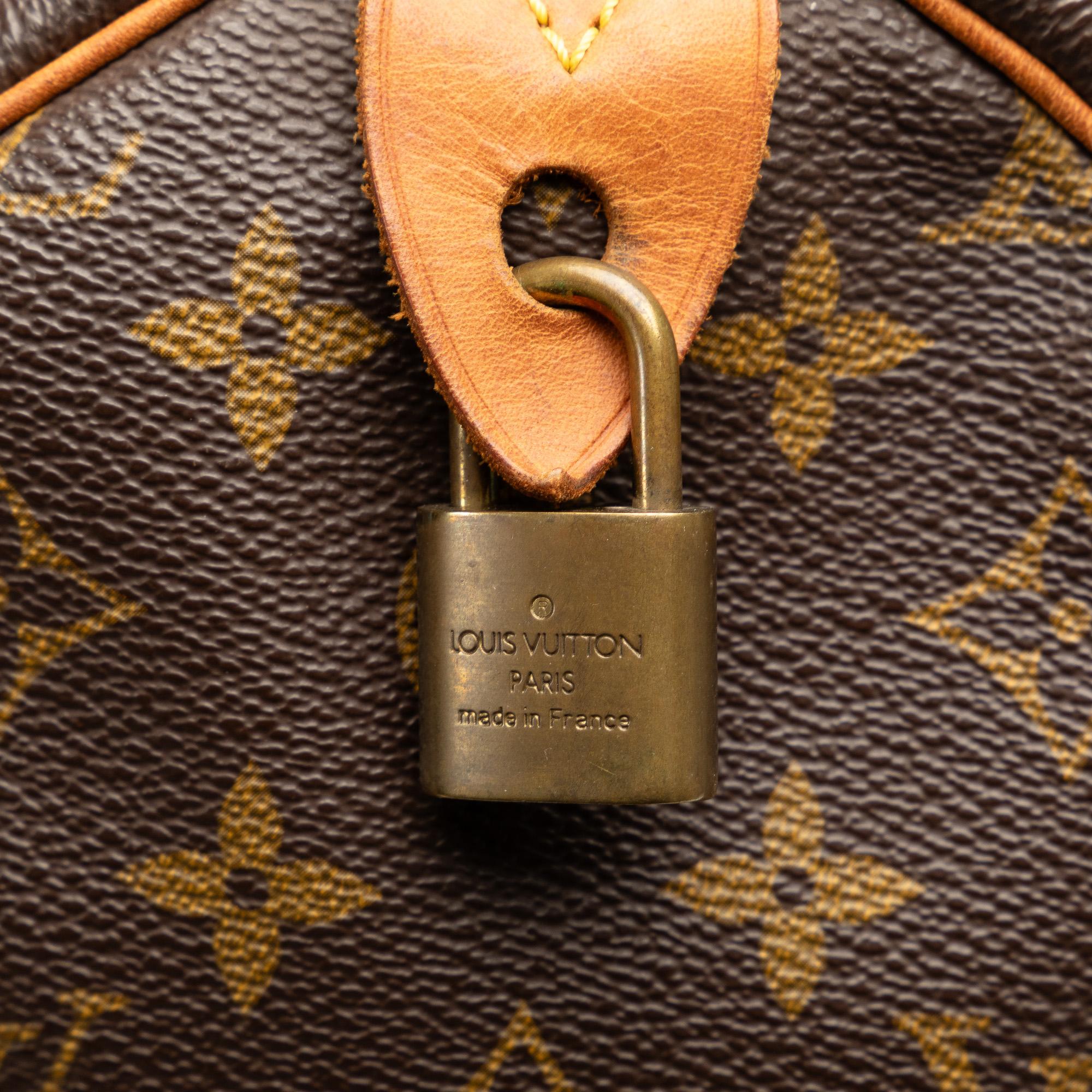 Louis Vuitton Monogram Speedy 35 (SHG-o0fbxf)