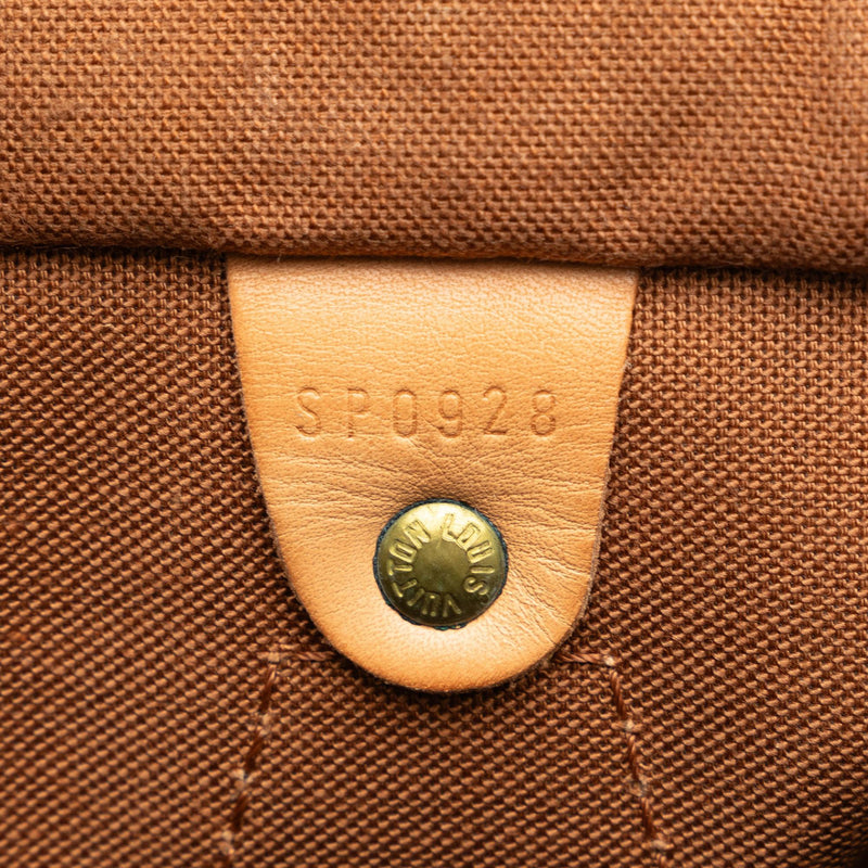 Louis Vuitton Monogram Speedy 35 (SHG-dueWRI)