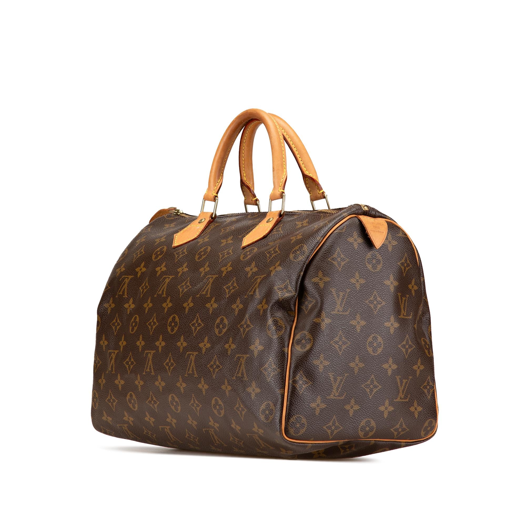 Louis Vuitton Monogram Speedy 35