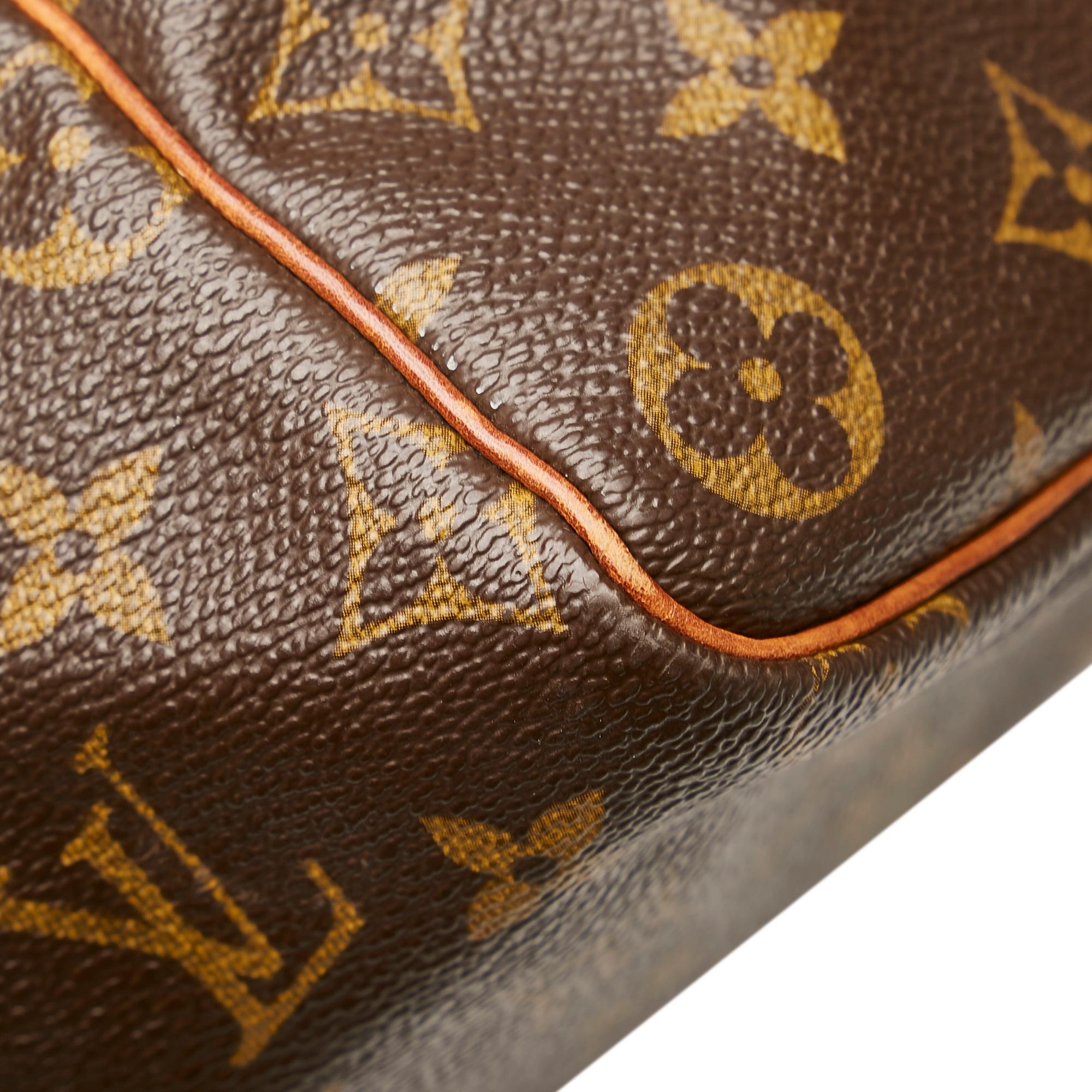 Louis Vuitton Monogram Speedy 40 (SHG-35137)