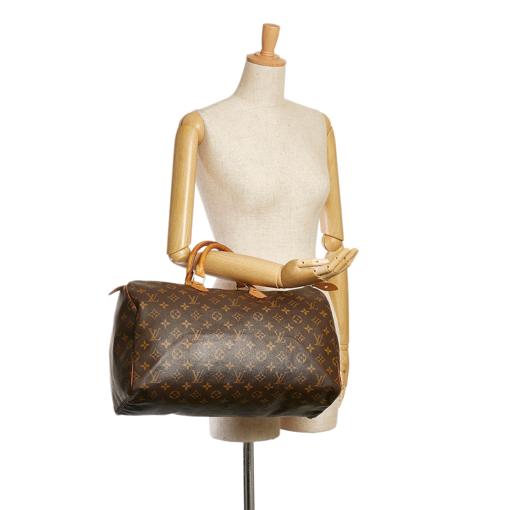 Louis Vuitton Monogram Speedy 40 (SHG-35137)