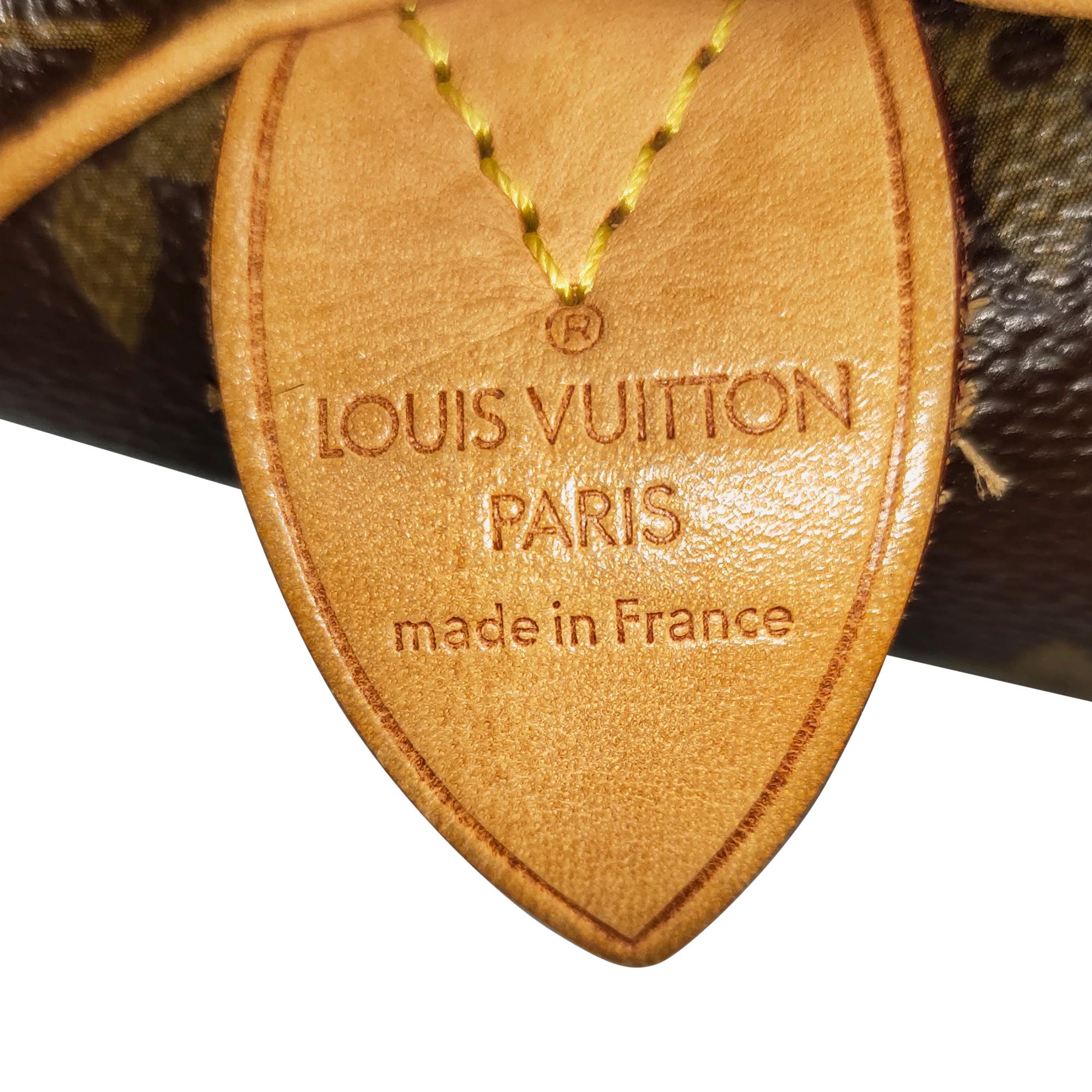 Louis Vuitton Monogram Speedy 40 (SHG-35287)