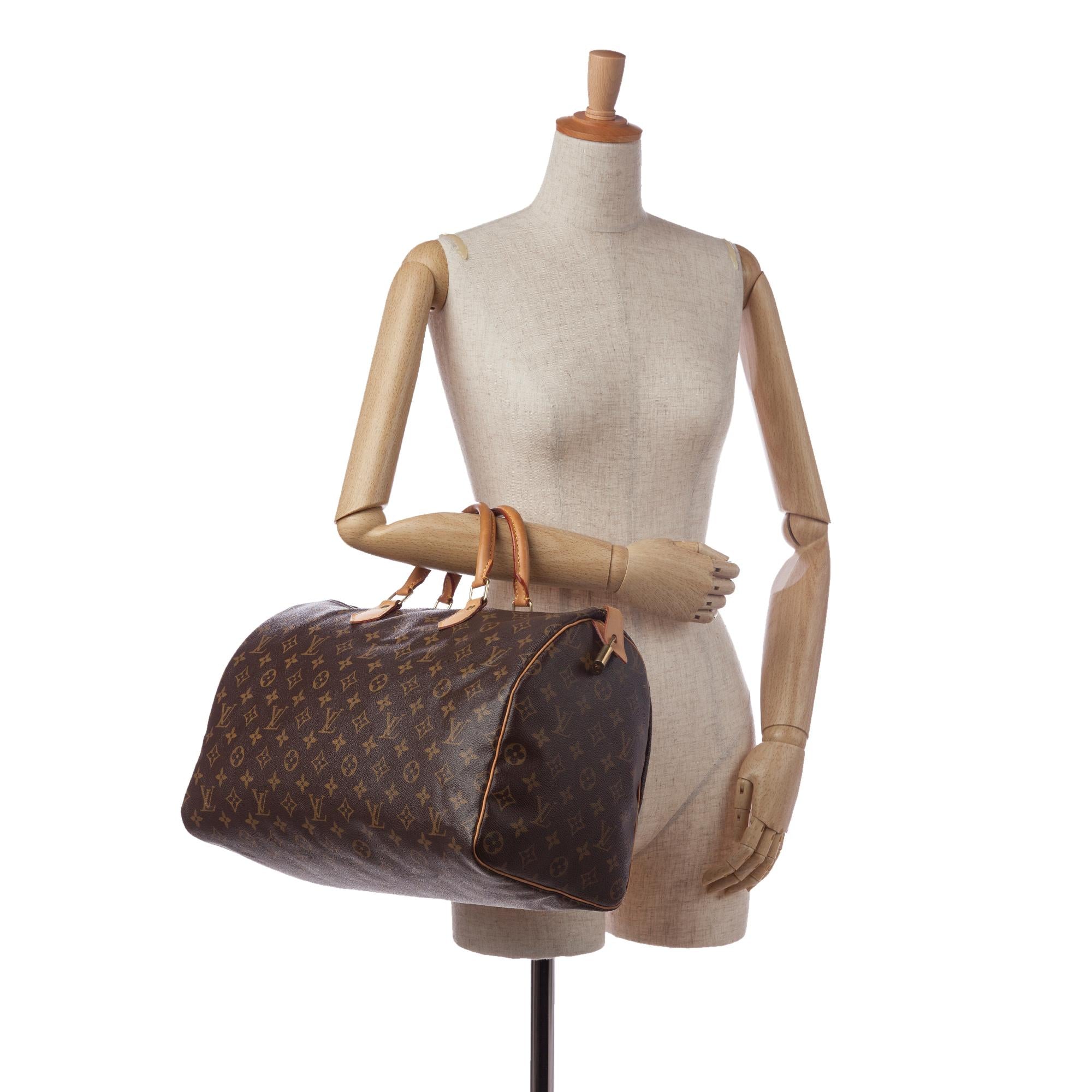 Louis Vuitton Monogram Speedy 40 (SHG-35287)