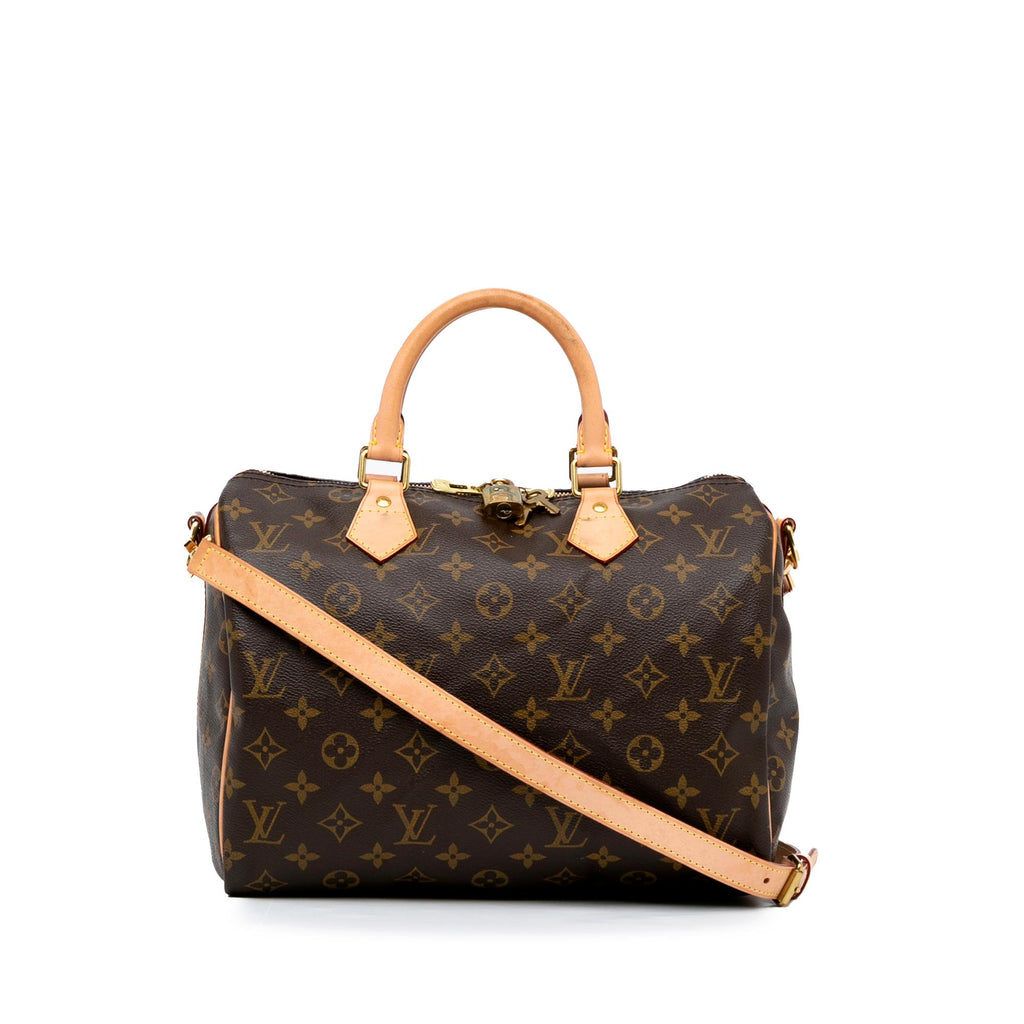 Louis Vuitton Speedy Bandouliere Monogram 25 Brown