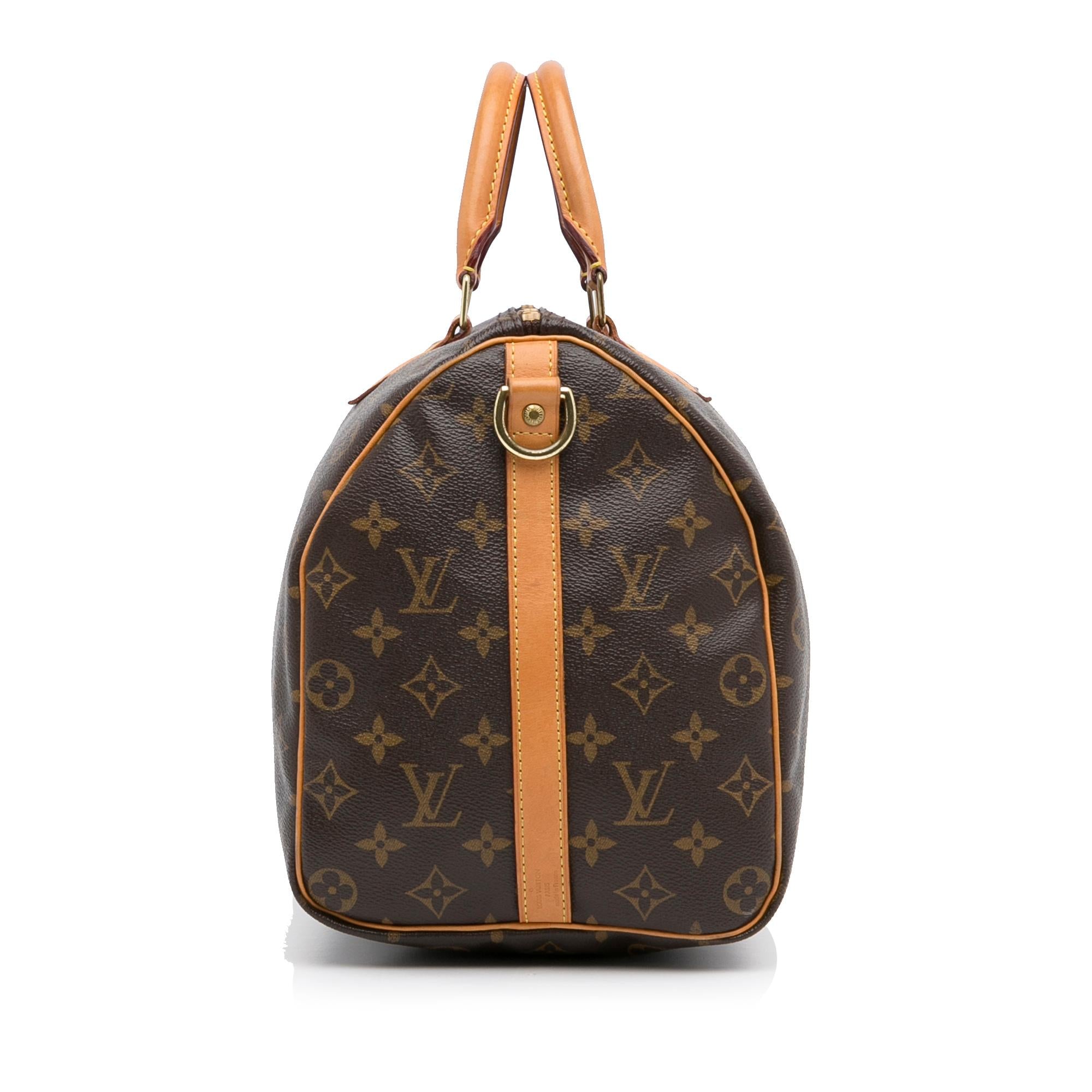 Louis Vuitton Monogram Speedy Bandouliere 30 (SHG-koB80q)