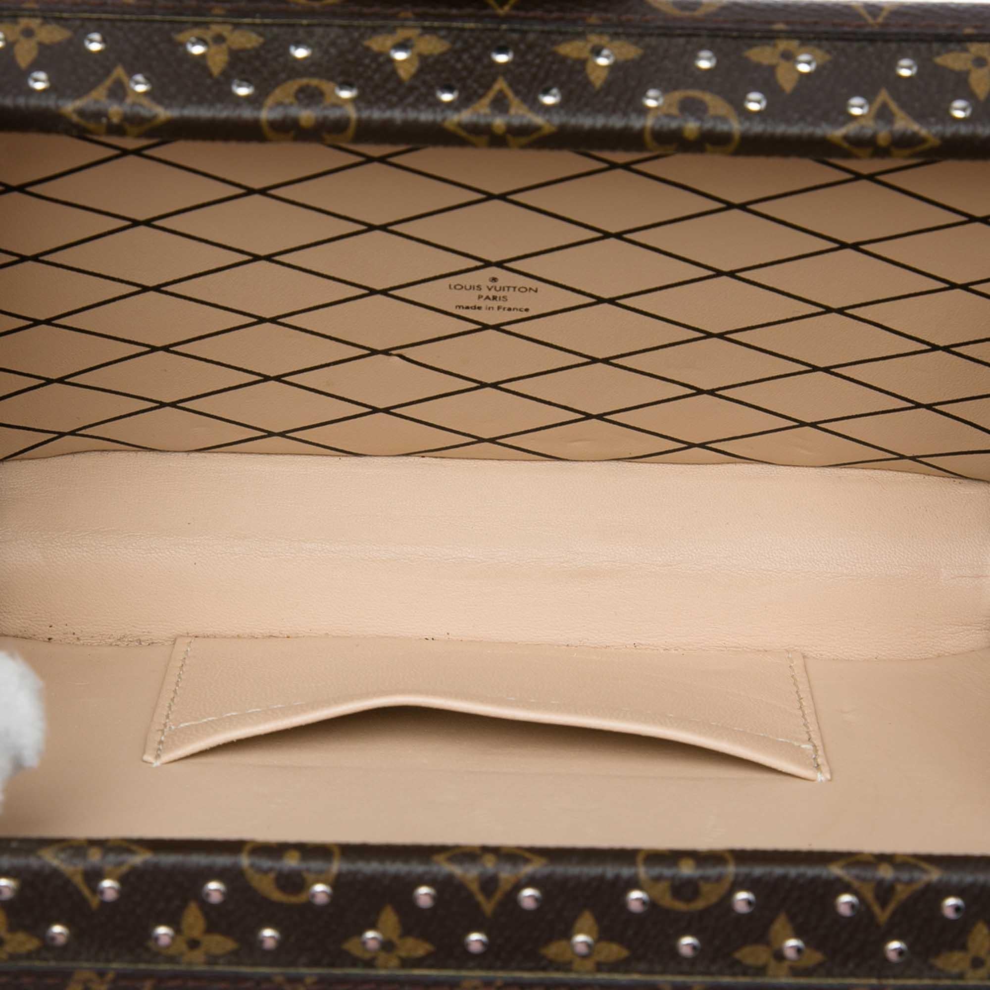 Louis Vuitton Monogram Studded Petite Malle