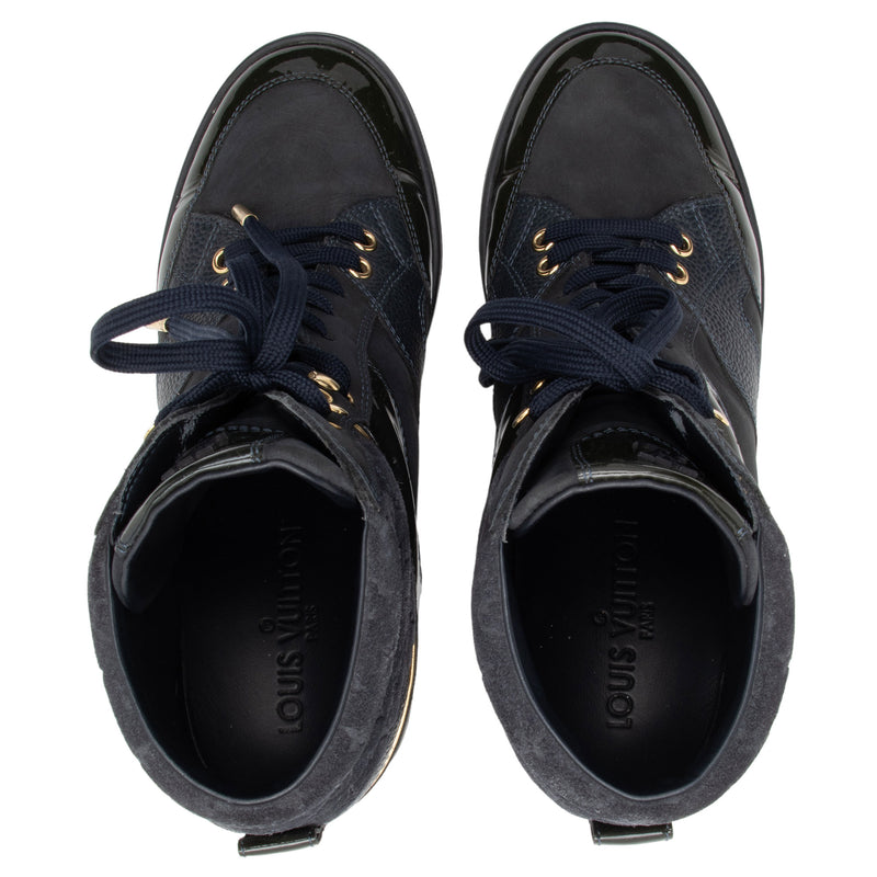 Louis vuitton 2025 millenium wedge sneaker