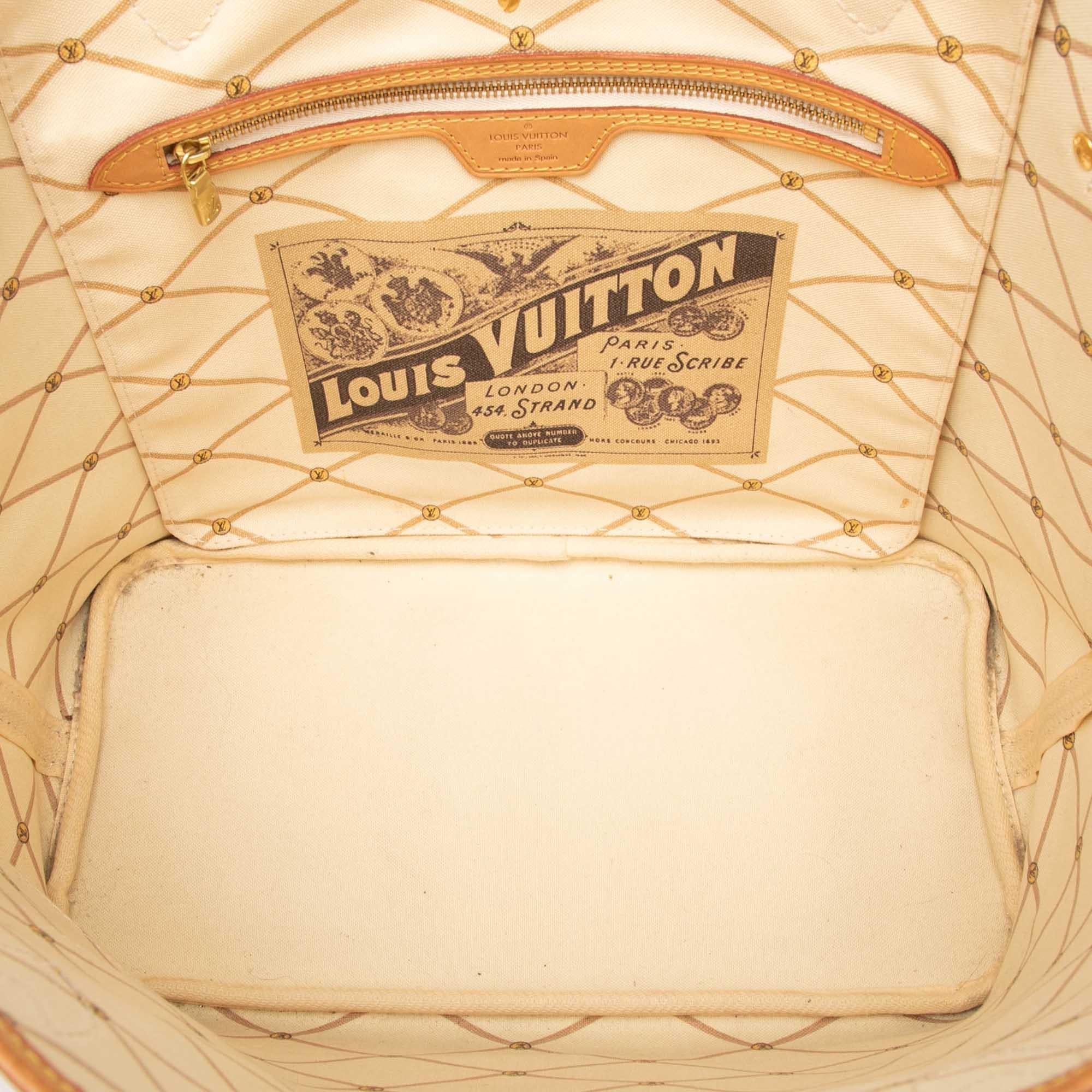 Louis Vuitton Monogram Summer Trunks Neverfull MM
