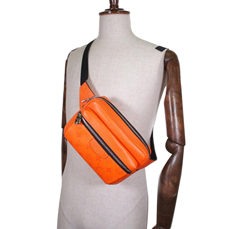 Outdoor Bum Bag, Used & Preloved Louis Vuitton Pouch/Pochette, LXR USA, Orange