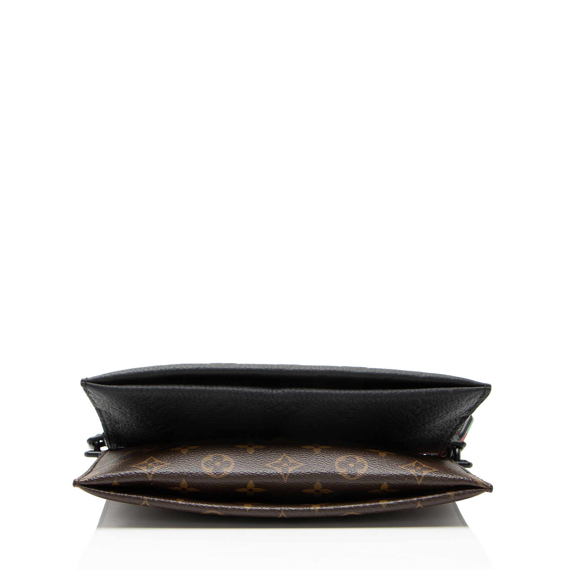 Louis Vuitton Monogram Taurillon In The Loop Trio Pouch
