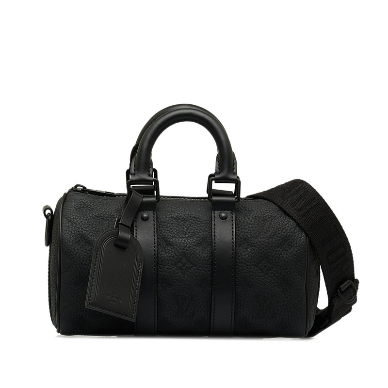 Louis Vuitton Monogram Taurillon Keepall Bandouliere 25 (SHG 