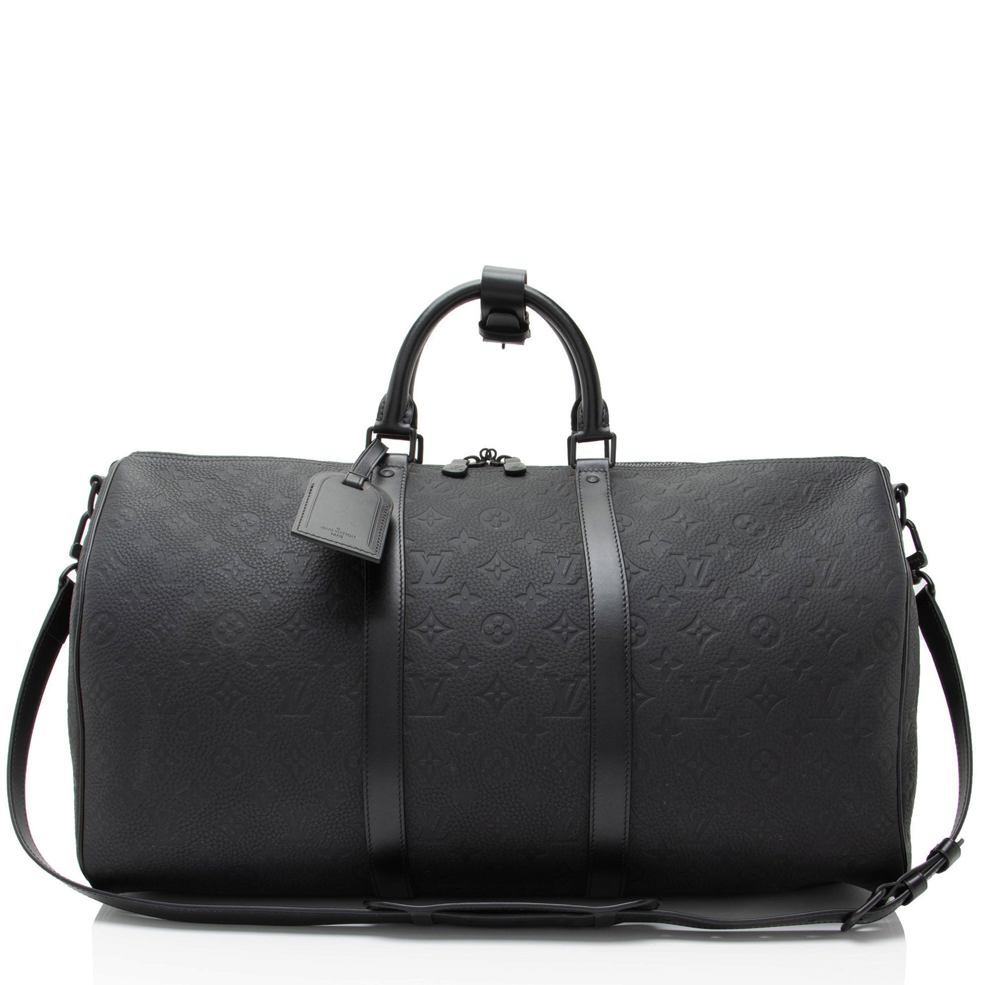 Louis Vuitton Monogram Taurillon Keepall Bandouliere 50 Duffle