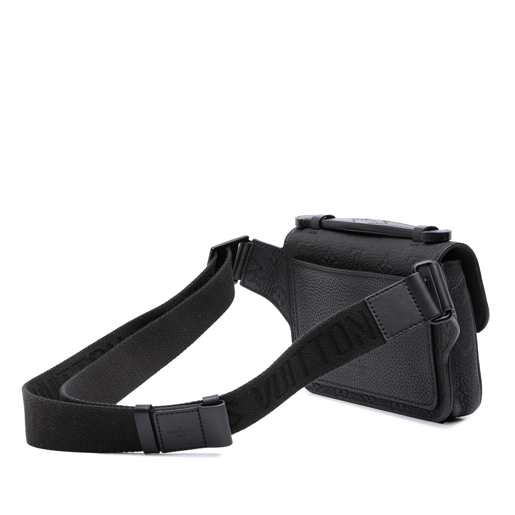 Louis Vuitton Monogram Taurillon S Lock Sling Bag
