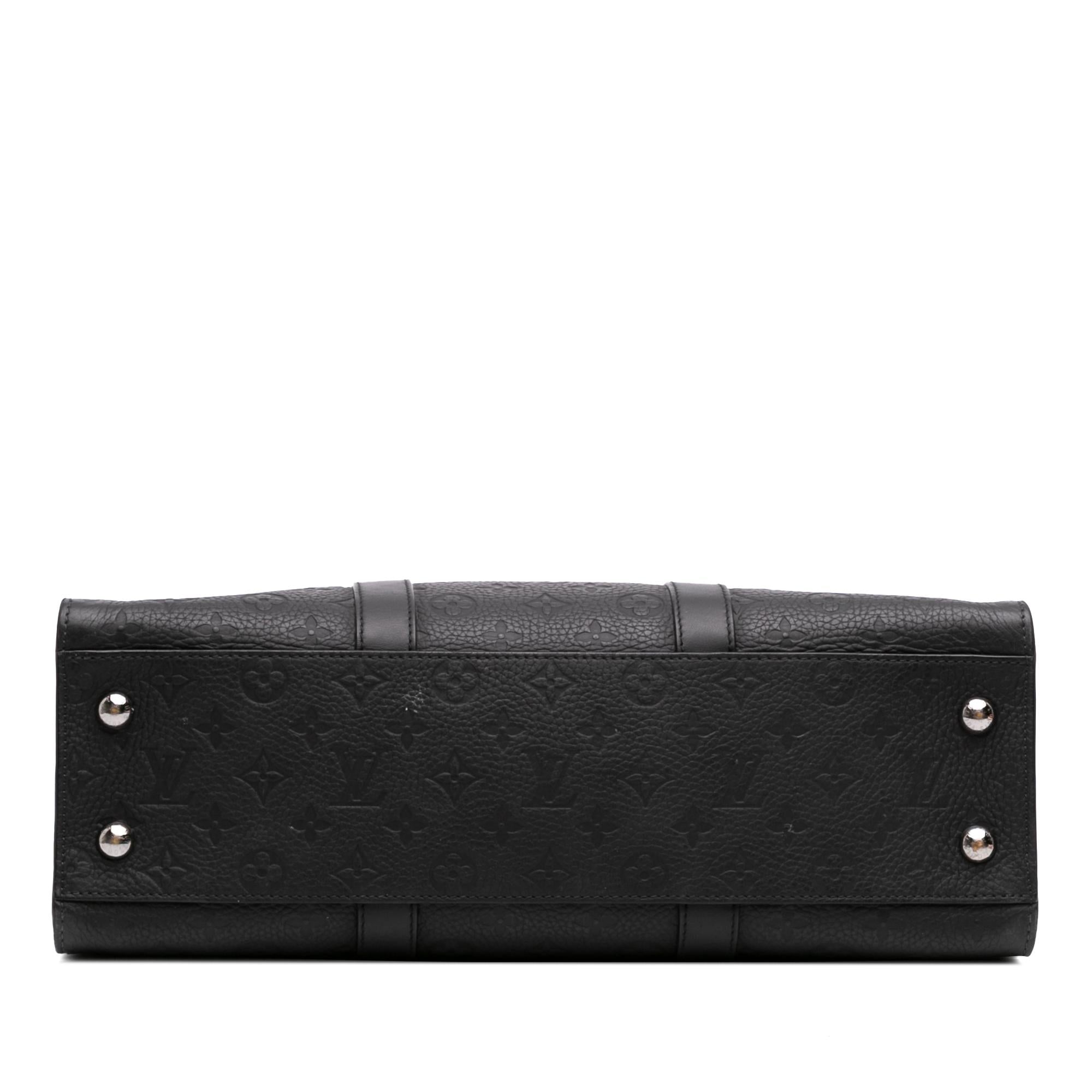 Louis Vuitton Monogram Taurillon Sac Plat 24H