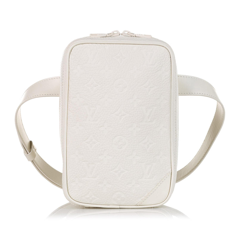 Louis Vuitton Monogram Taurillon Utility Side Belt Bag (SHG-35480