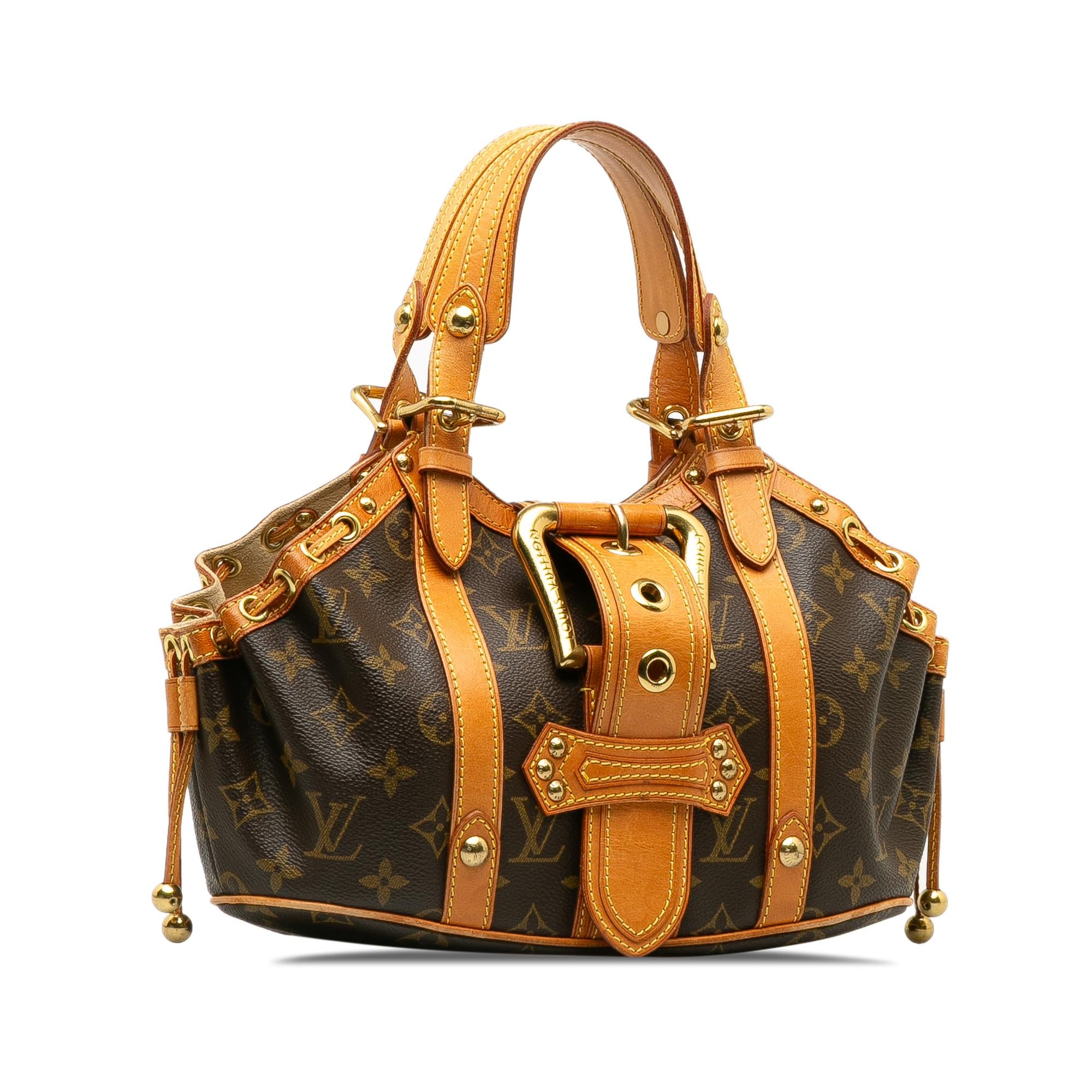 Louis Vuitton Monogram Theda PM (SHG-Lp12GB)
