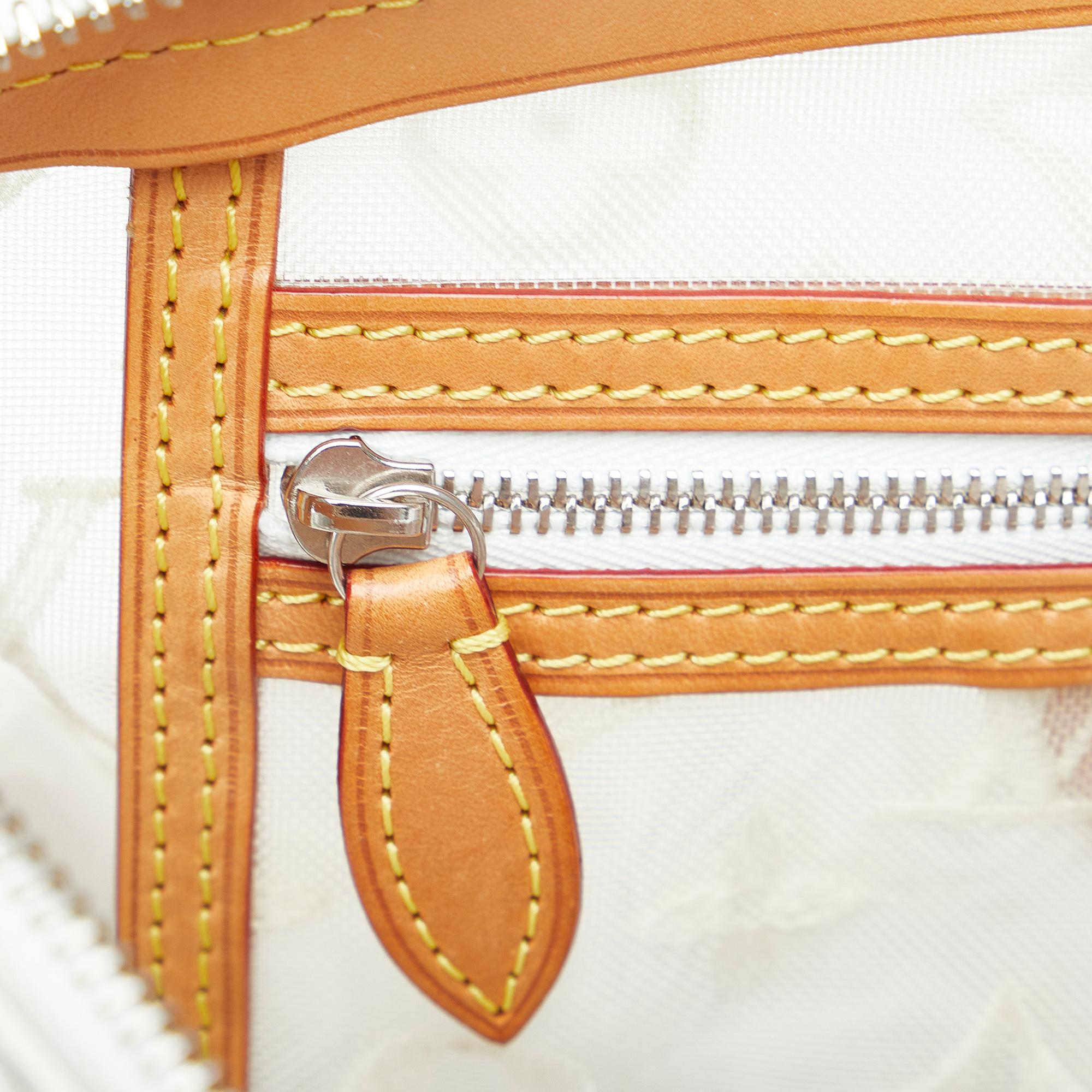 Louis Vuitton Monogram Transparence Lockit East-West (SHG-Y4xy07)