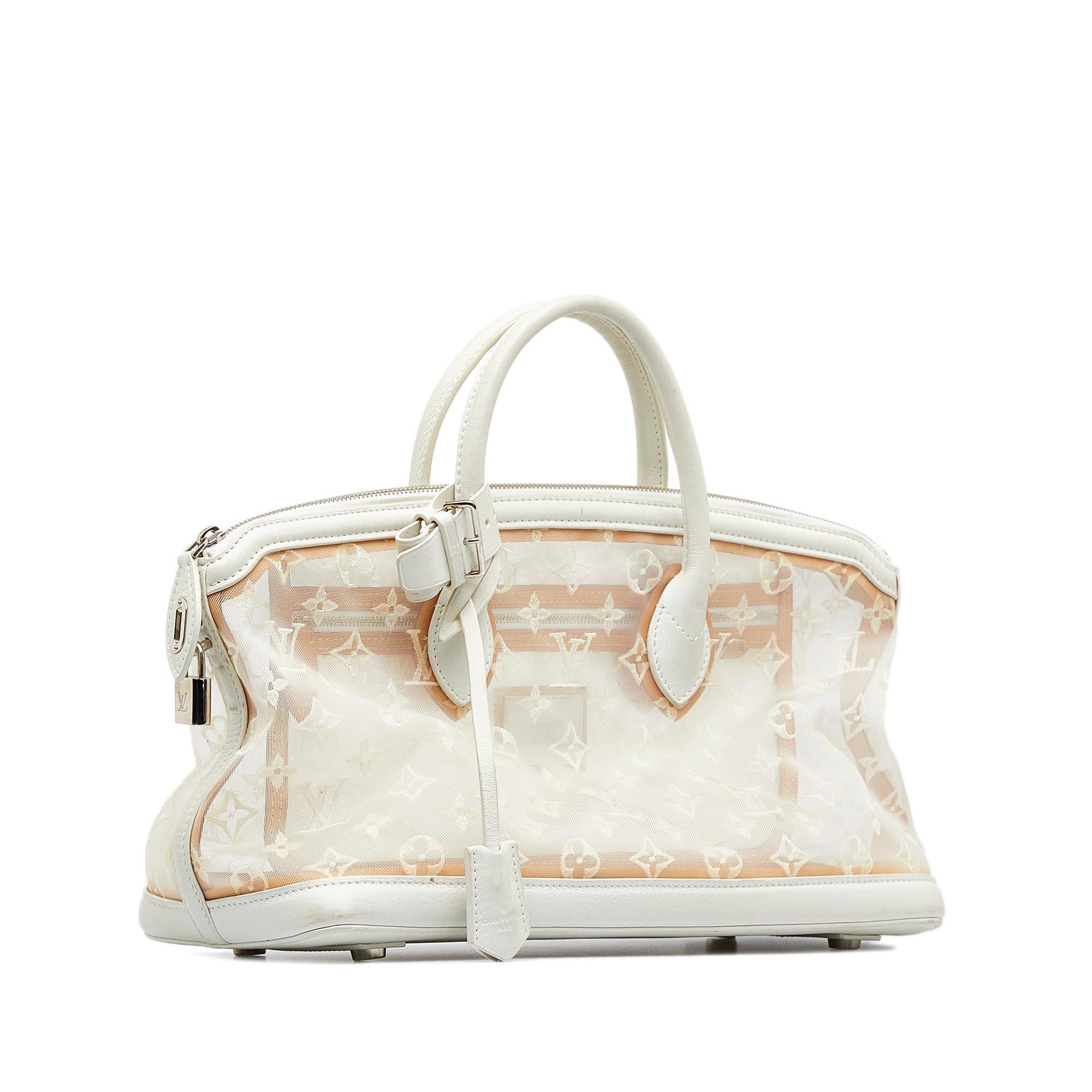 Louis Vuitton Monogram Transparence Lockit East-West (SHG-Y4xy07)