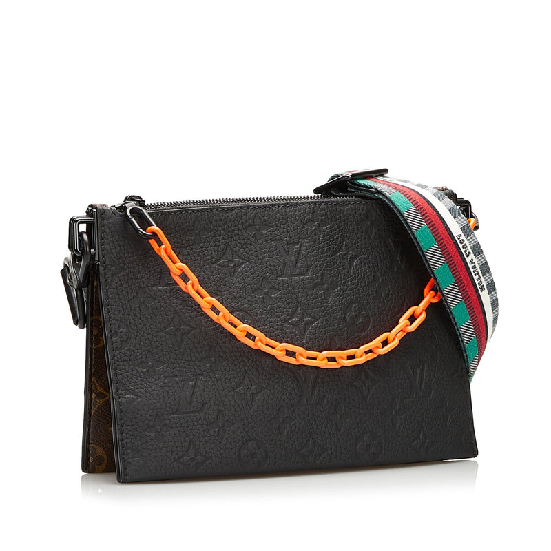 Louis Vuitton Wallet With Orange Chain