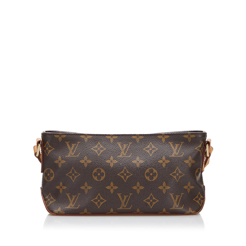 Louis Vuitton Trotteur Monogram Crossbody Purse Women Handbag Clutch Small Bag