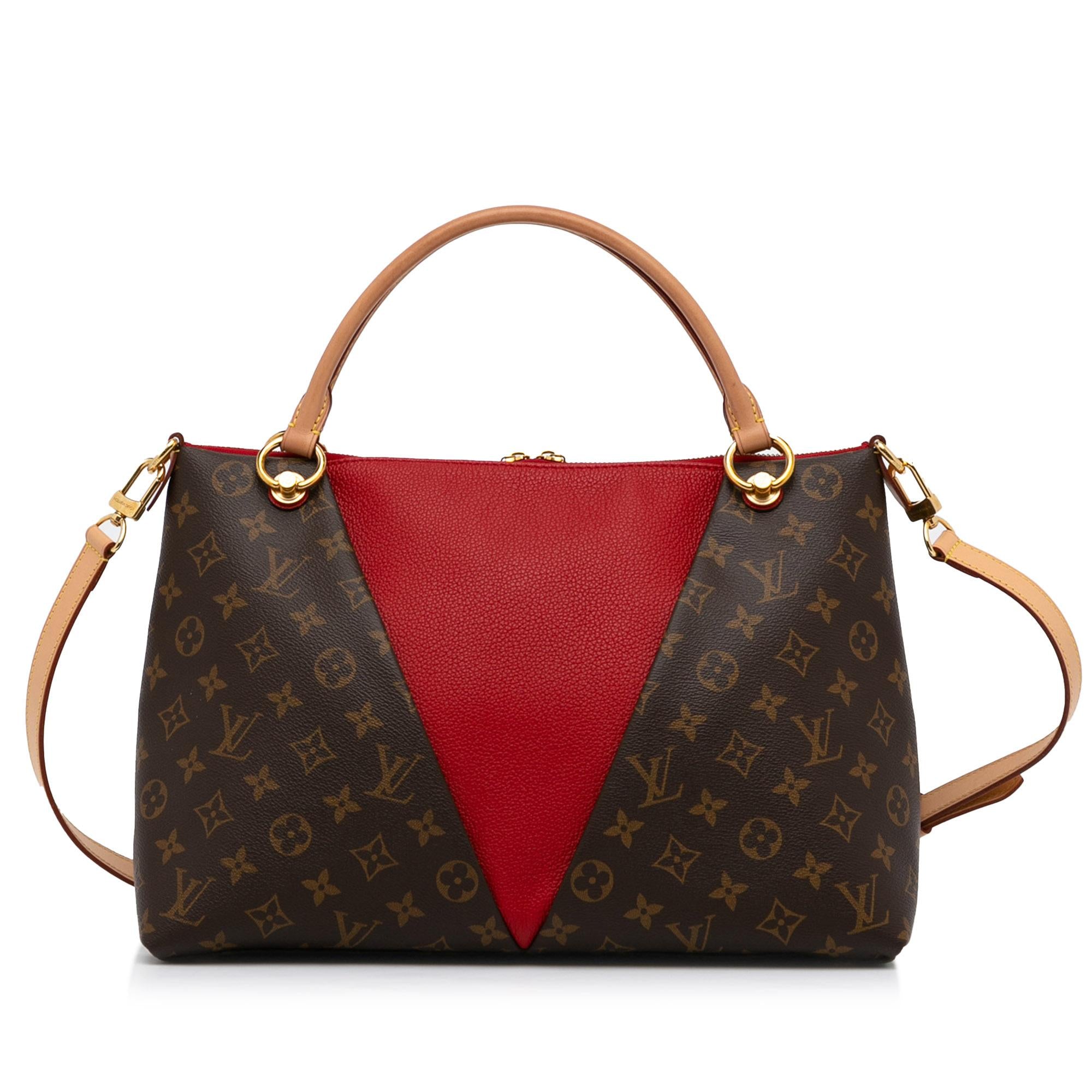 Louis Vuitton Monogram V Tote MM (SHG-5FGVKH)