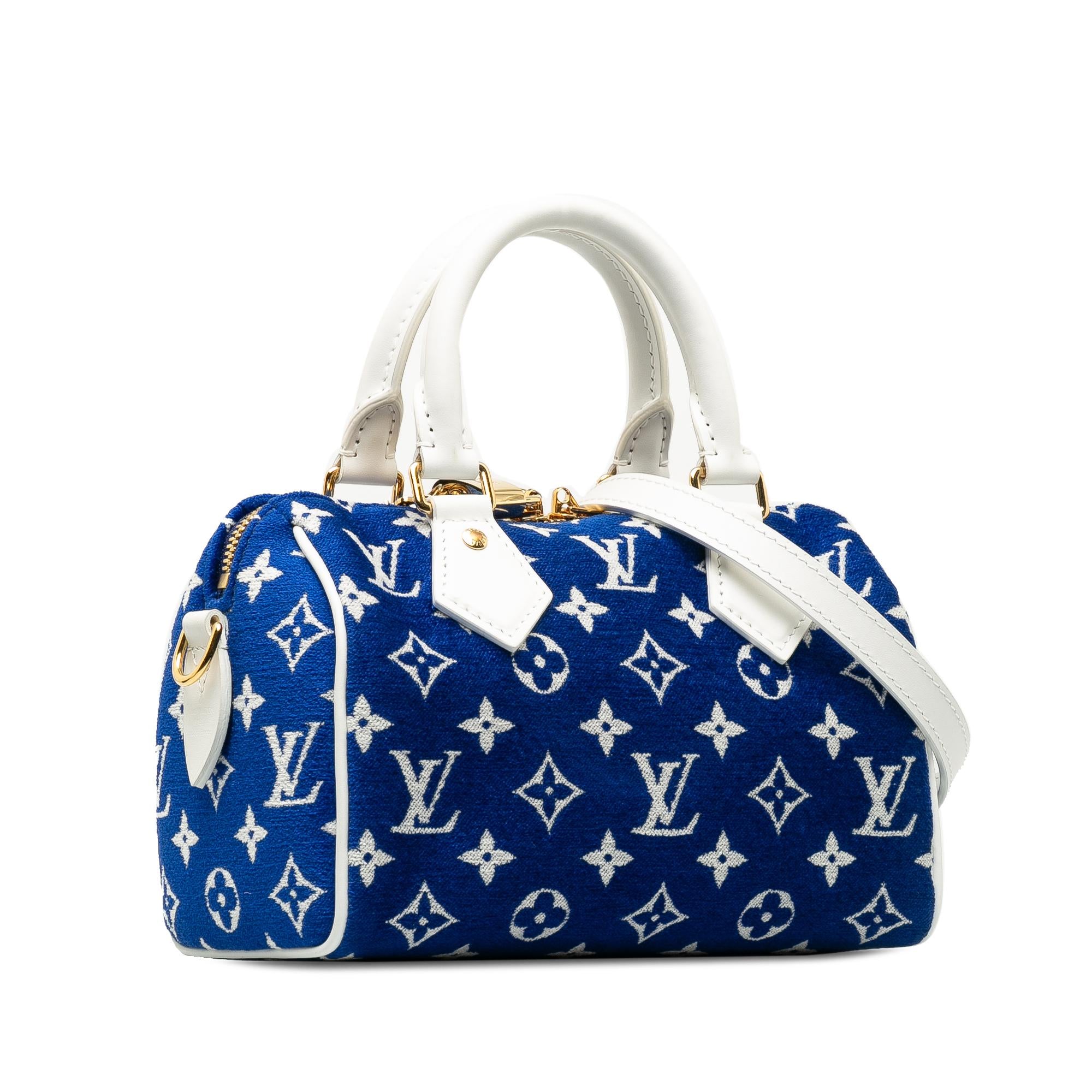 Louis Vuitton Monogram Velvet Speedy Bandouliere 20 (SHG-ZOc8cW)