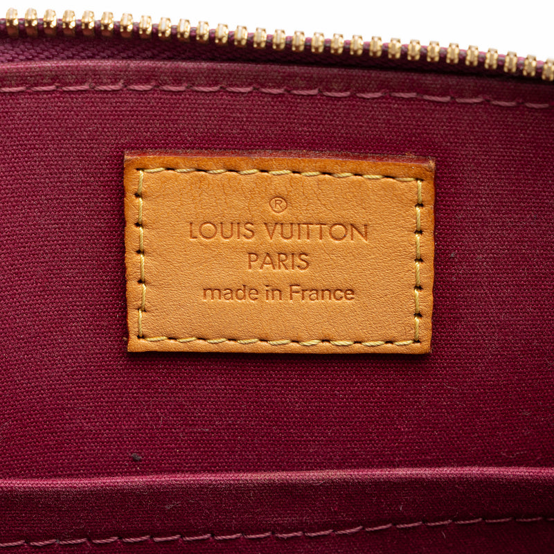 Louis Vuitton Monogram Vernis Alma BB Satchel (SHF-3pzOjE)