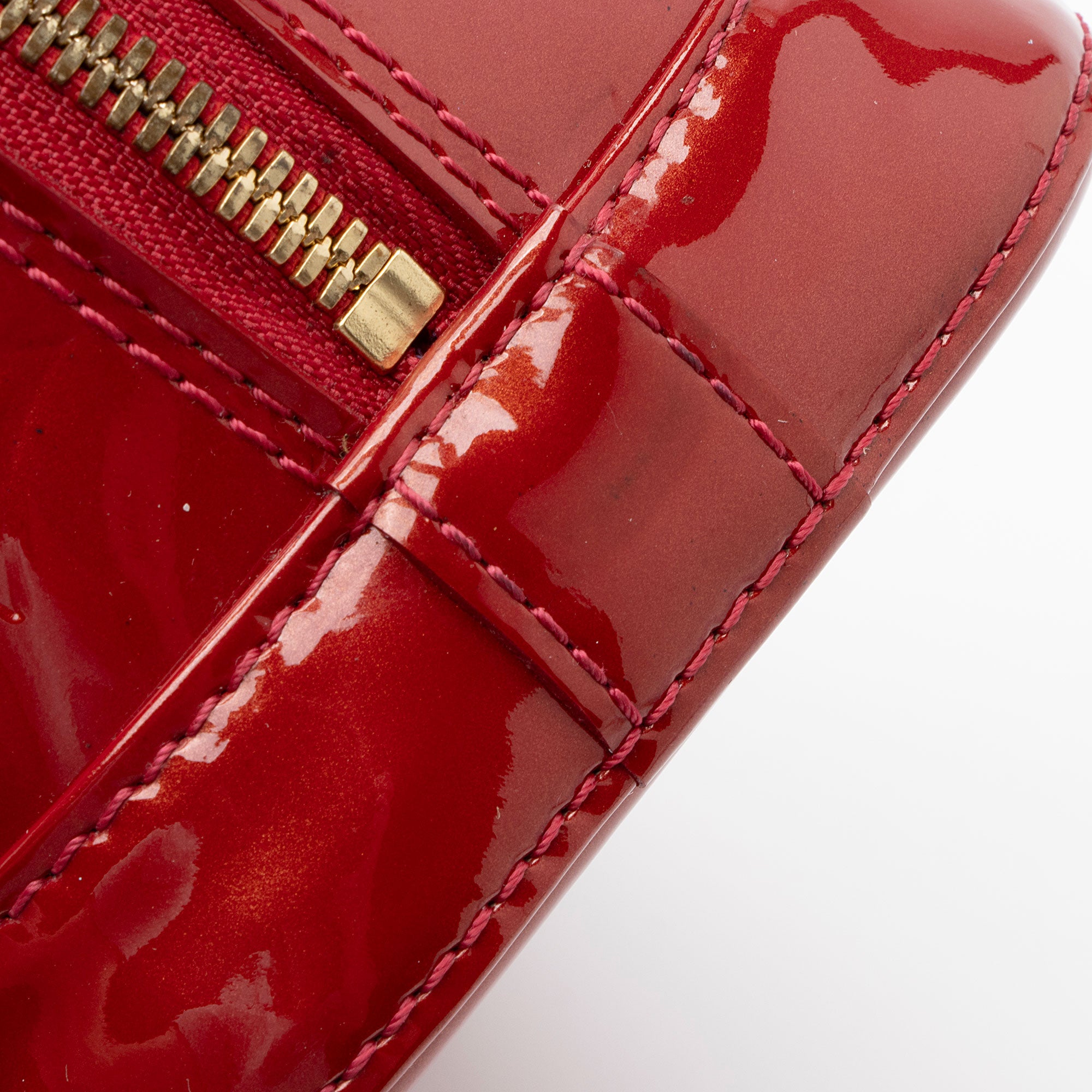 Louis Vuitton Monogram Vernis Alma BB Satchel